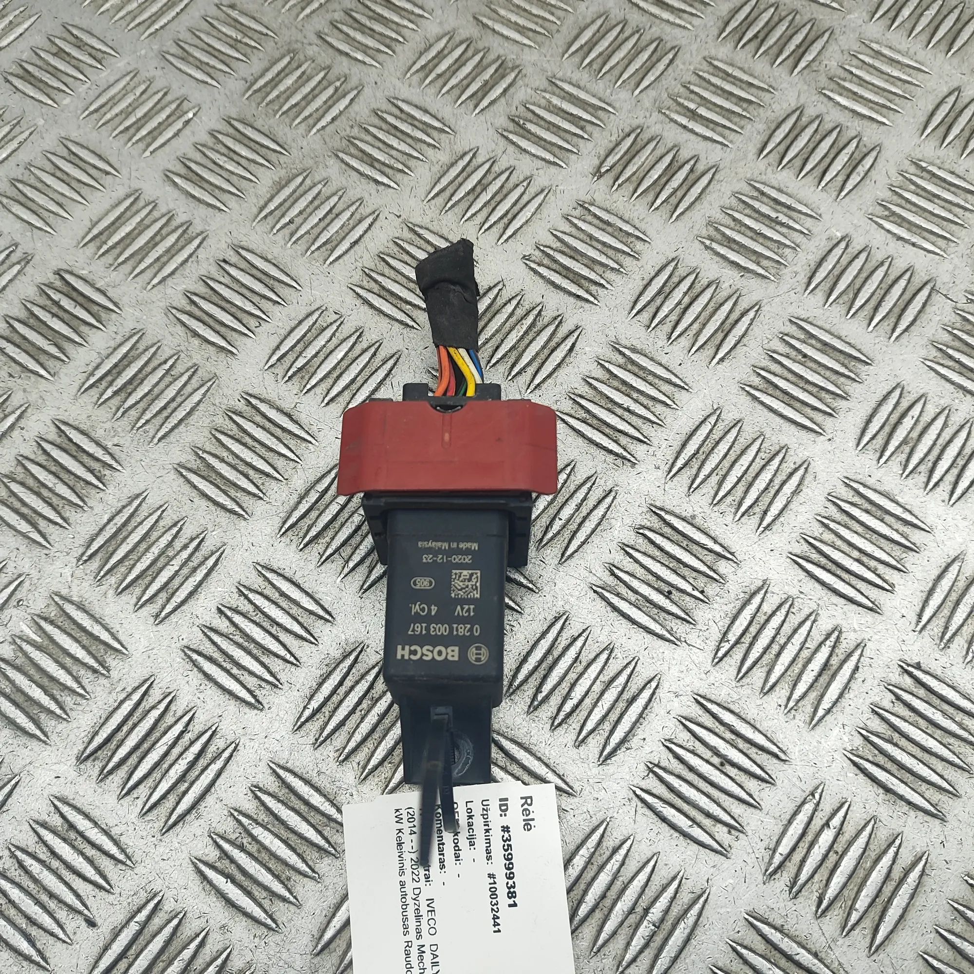 Iveco Daily Spark plug / glow plug Spark plug / glow plug — IVECO DAILY (VI Flatbe...