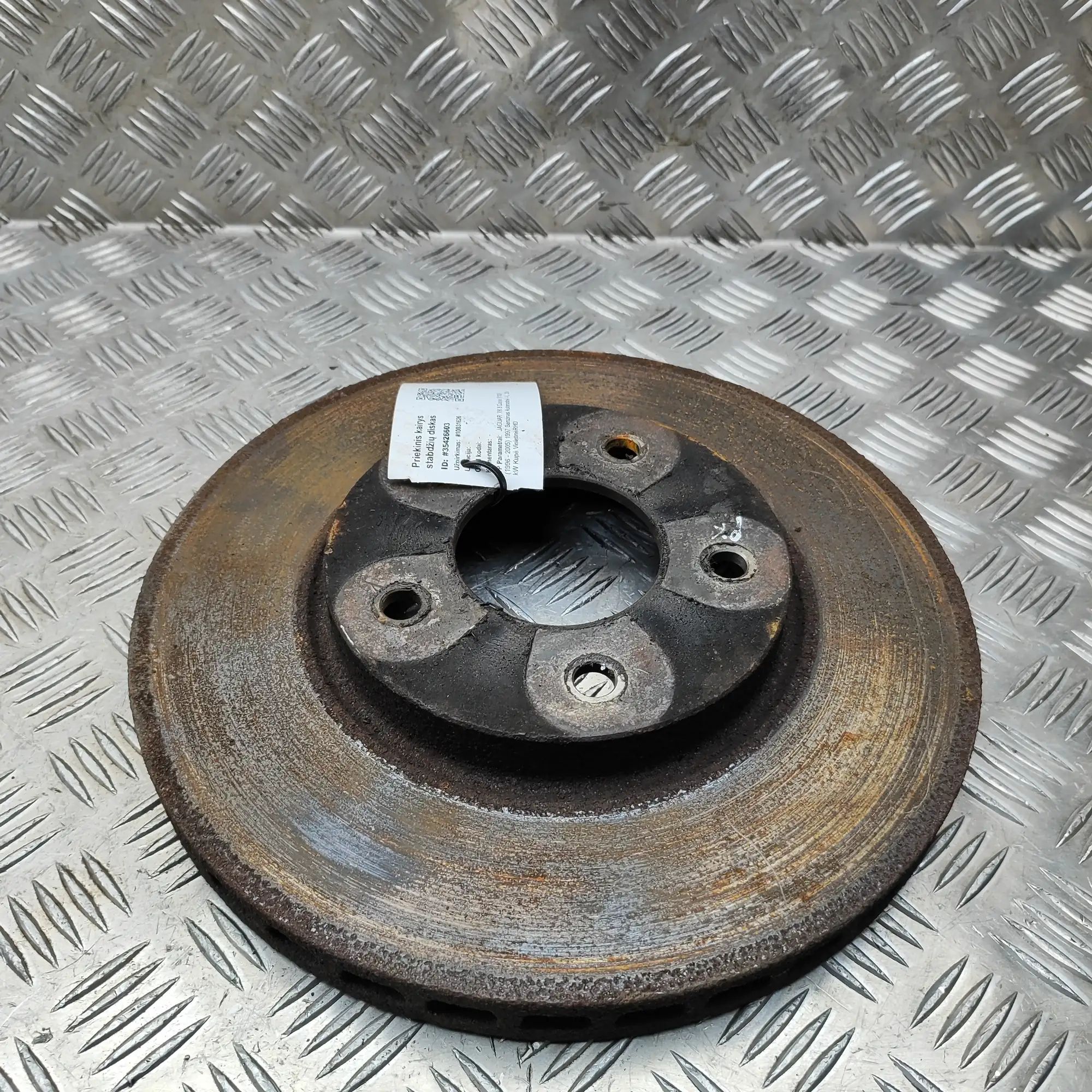 Jaguar XK Front Left Brake Disc Front Left Brake Disc — JAGUAR XK (8 Coupe X100...