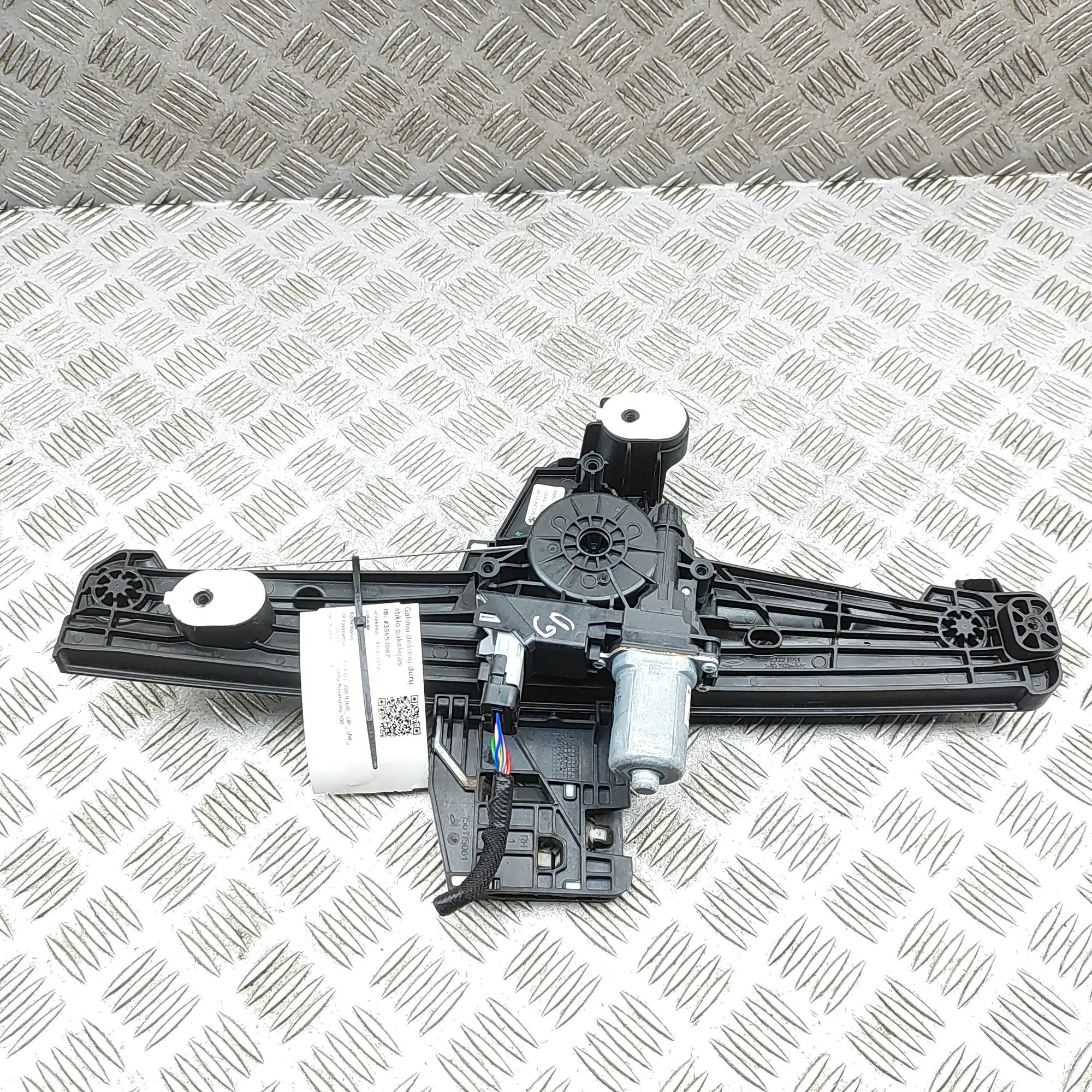 Peugeot 208 Rear Right Door Window Regulator Rear Right Door Window Regulator — PEUGEOT 208 ...