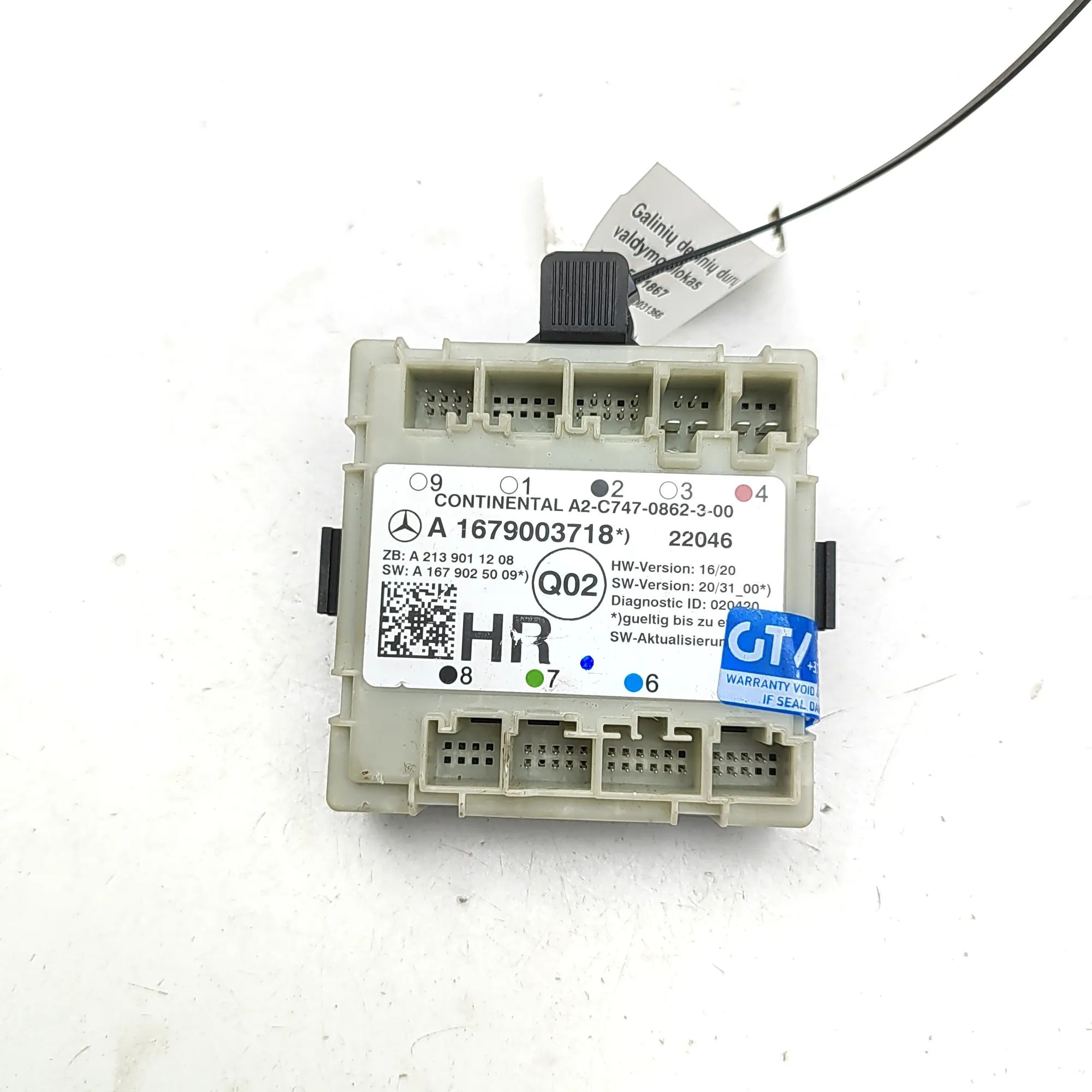 Mercedes-Benz GLC (X253) Door control unit — rear right Door control unit — rear right — MERCEDES BENZ ...