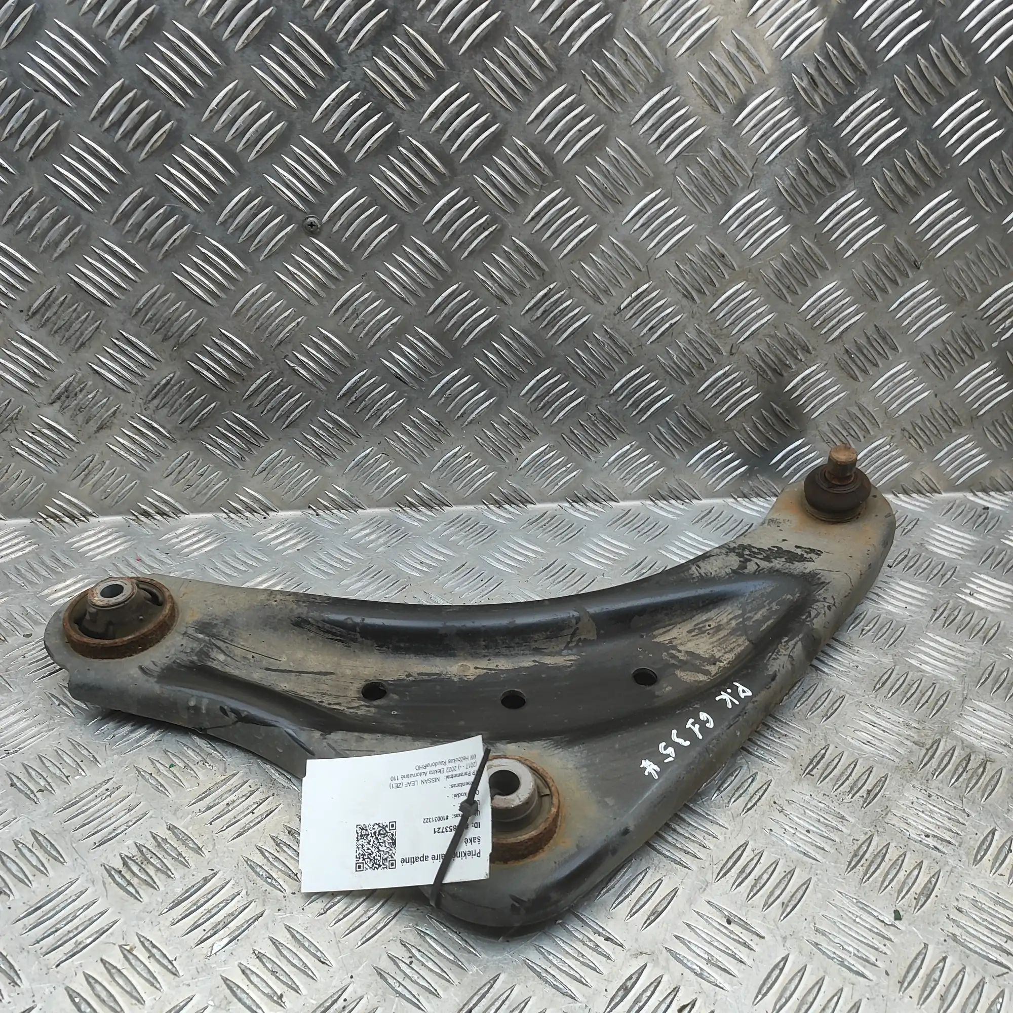 Nissan Leaf Front Left Lower Control Arm Front Left Lower Control Arm — NISSAN LEAF (ZE1...