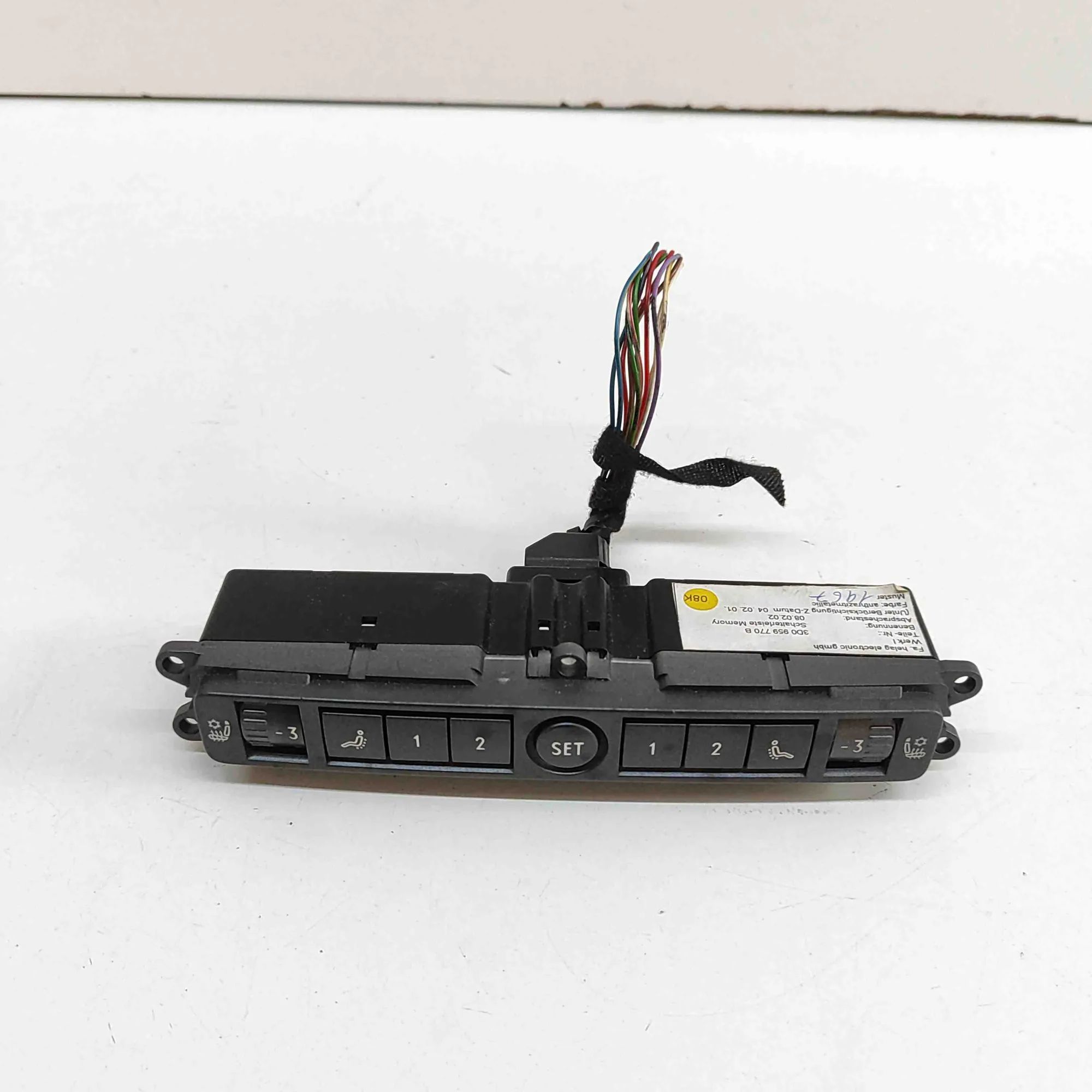 Volkswagen Phaeton Button Switch Panel Button Switch Panel — VW PHAETON (3D_) (2002-20...