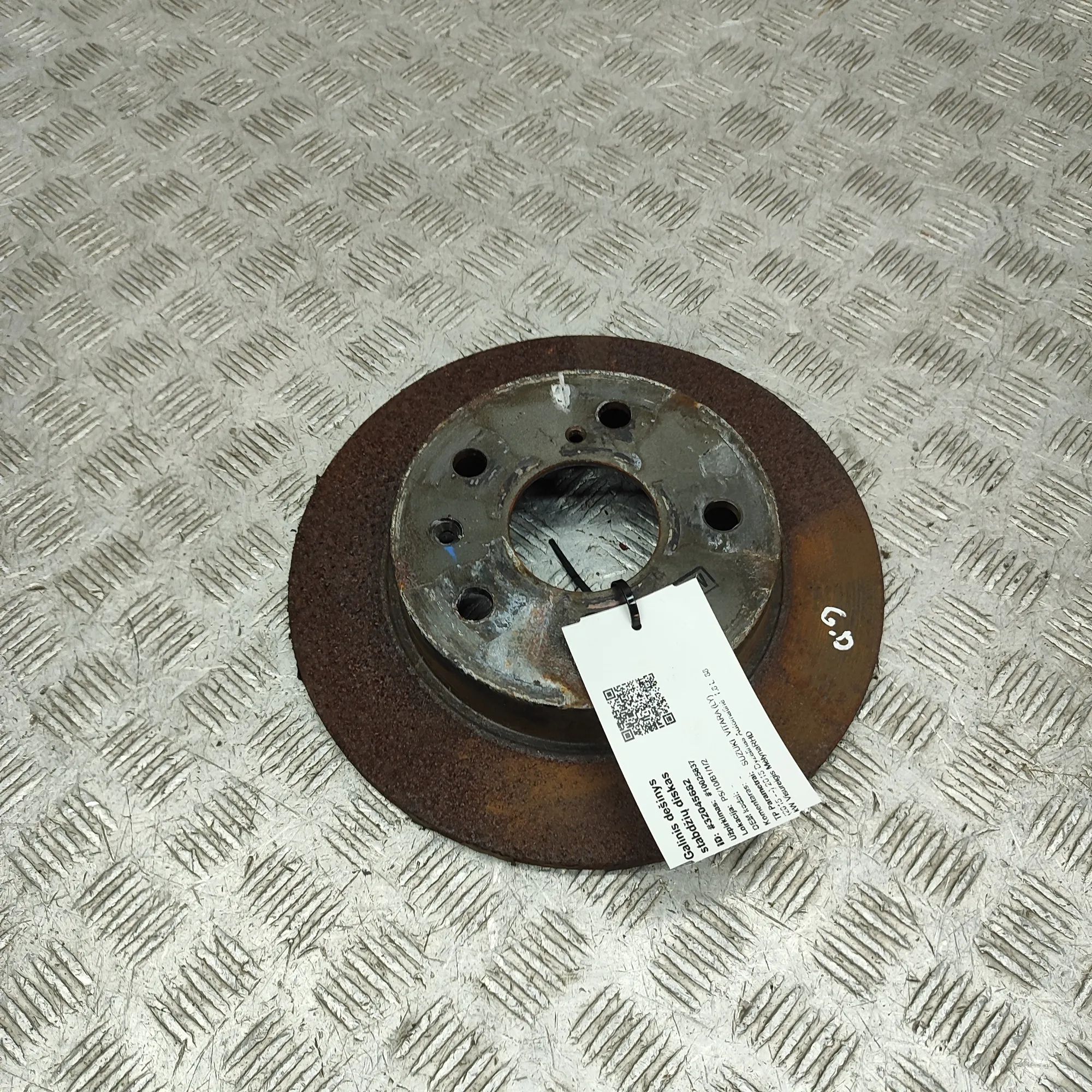 Suzuki Grand Vitara Rear Right Brake Disc Rear Right Brake Disc — SUZUKI VITARA (LY) (201...
