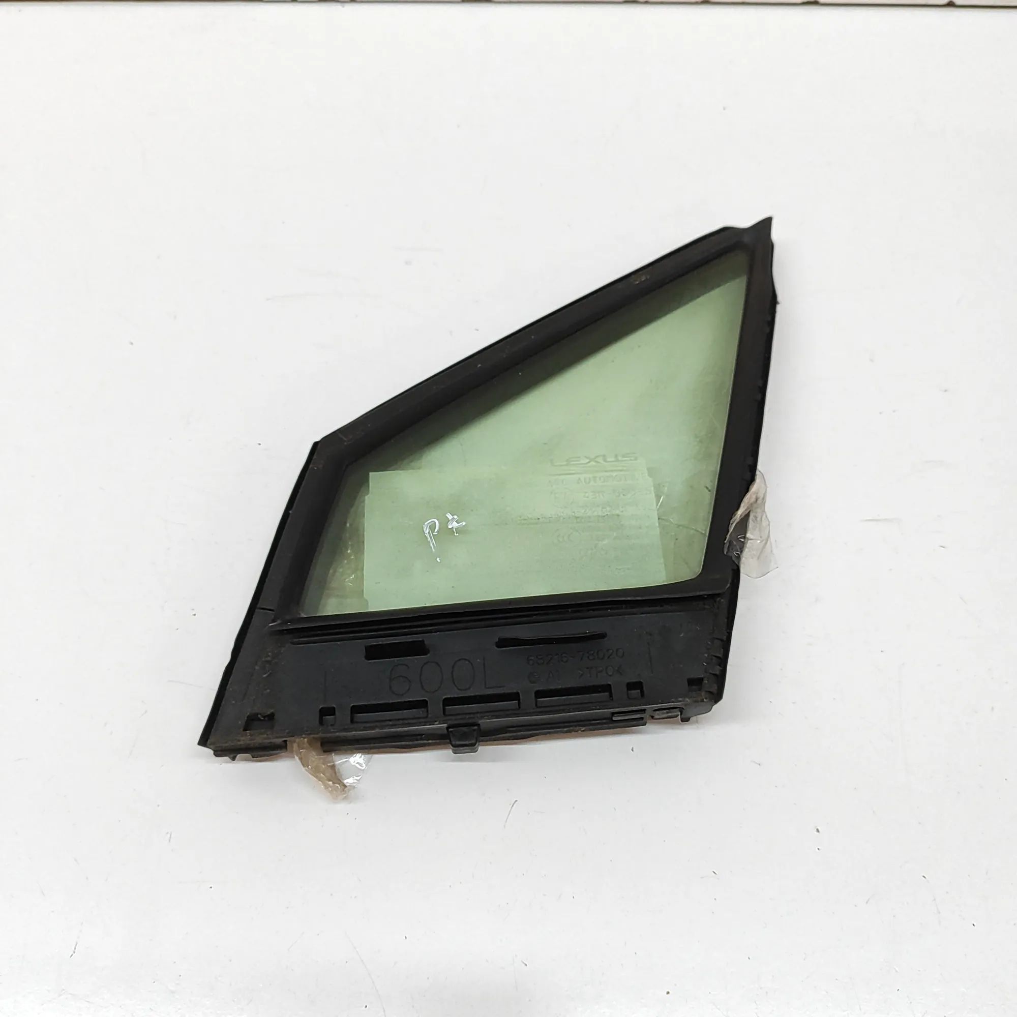 Lexus NX Door quarter window — front left Door quarter window — front left — LEXUS NX (_Z...