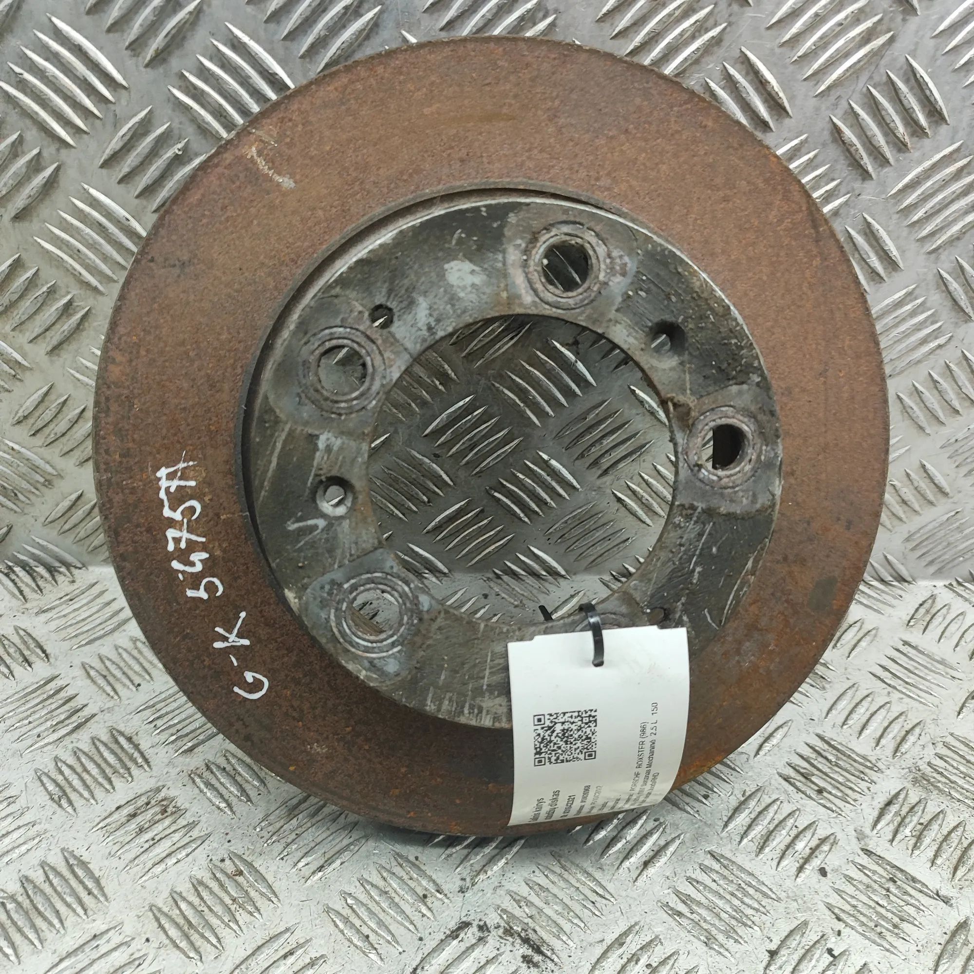 Porsche Boxster (986) Rear Left Brake Disc Rear Left Brake Disc — PORSCHE BOXSTER (986) (1...