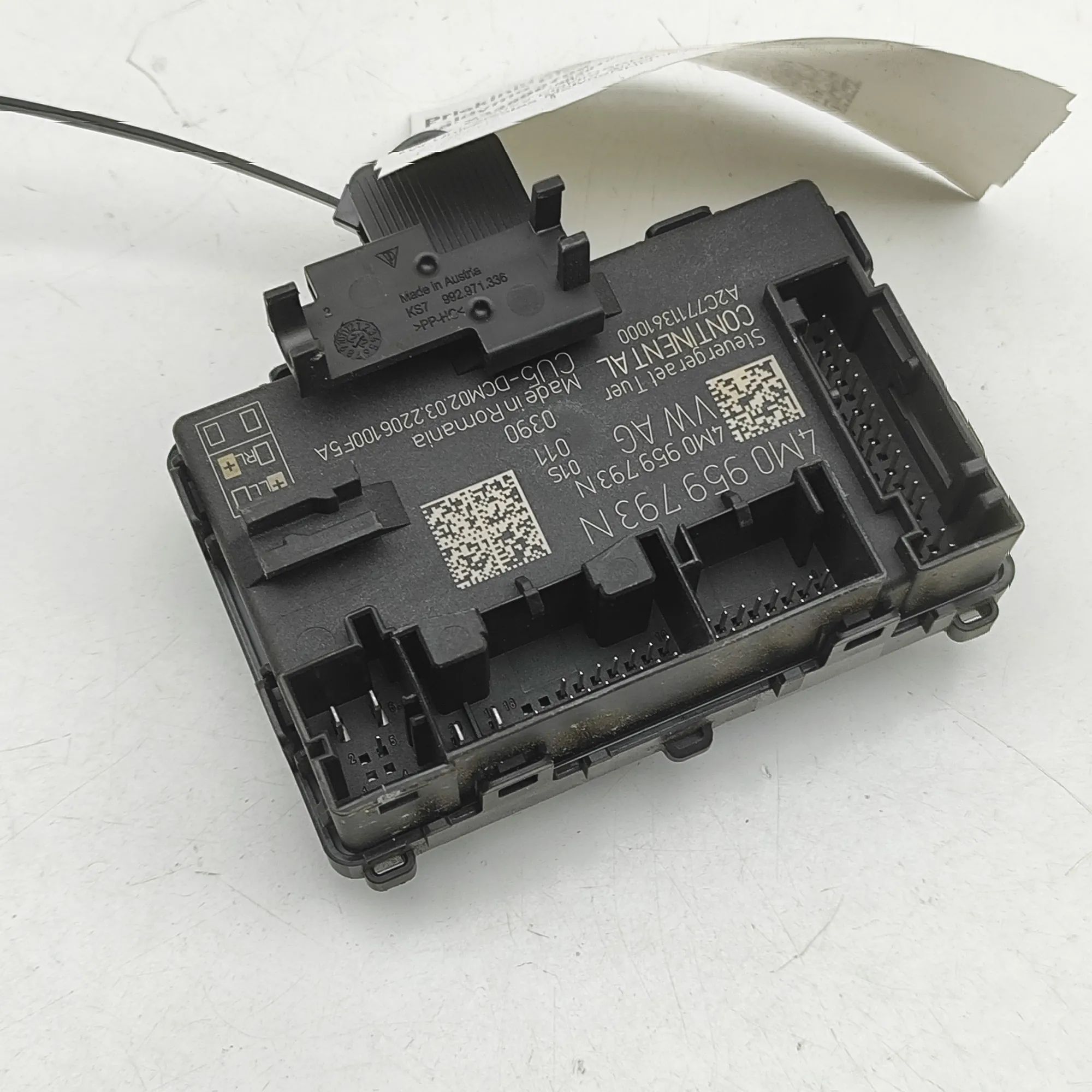 Porsche Taycan Door control unit — front right Door control unit — front right — PORSCHE TAYCA...
