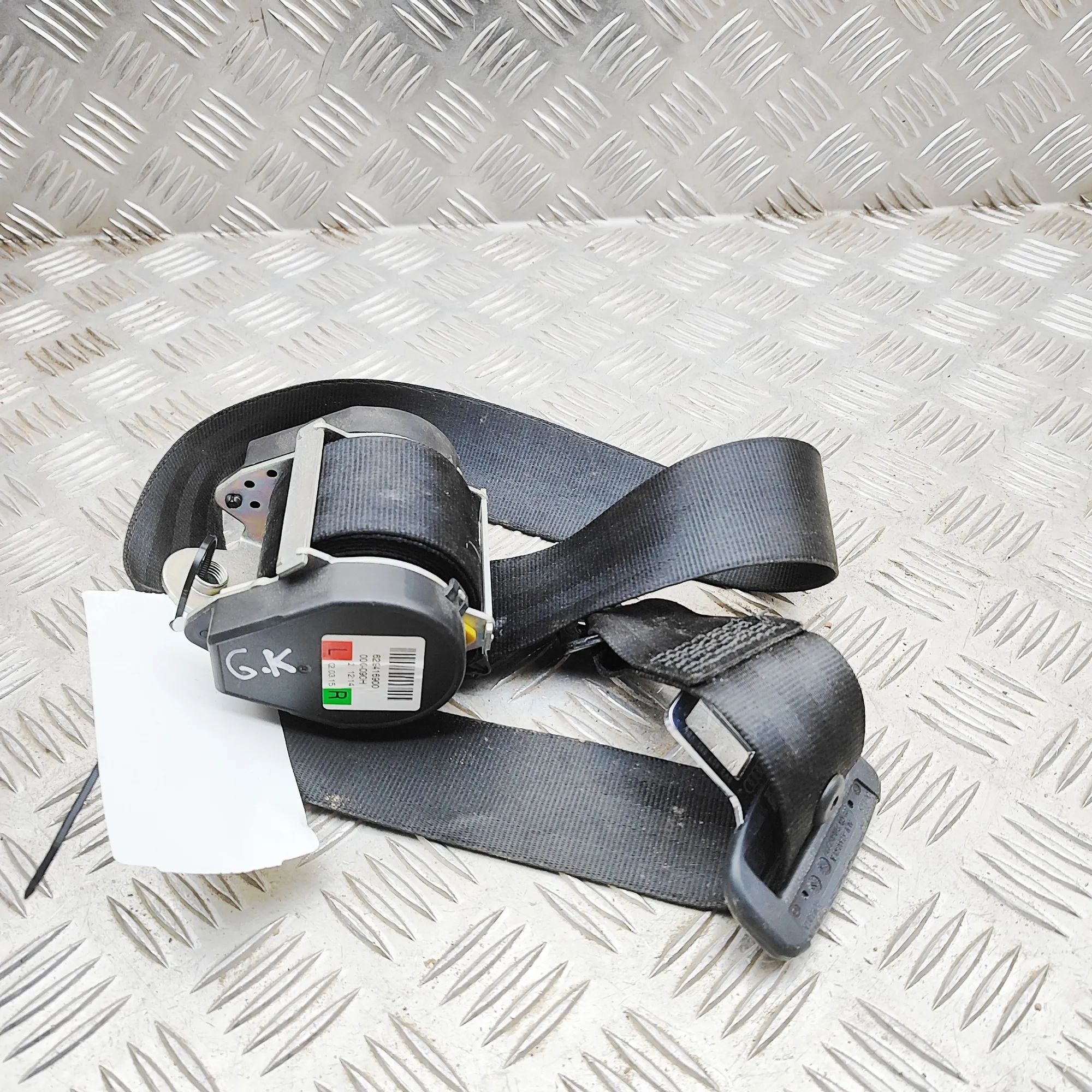 Audi A3 (8V) Rear Left Seatbelt Rear Left Seatbelt — AUDI A3 (Sportback 8VA, 8V...