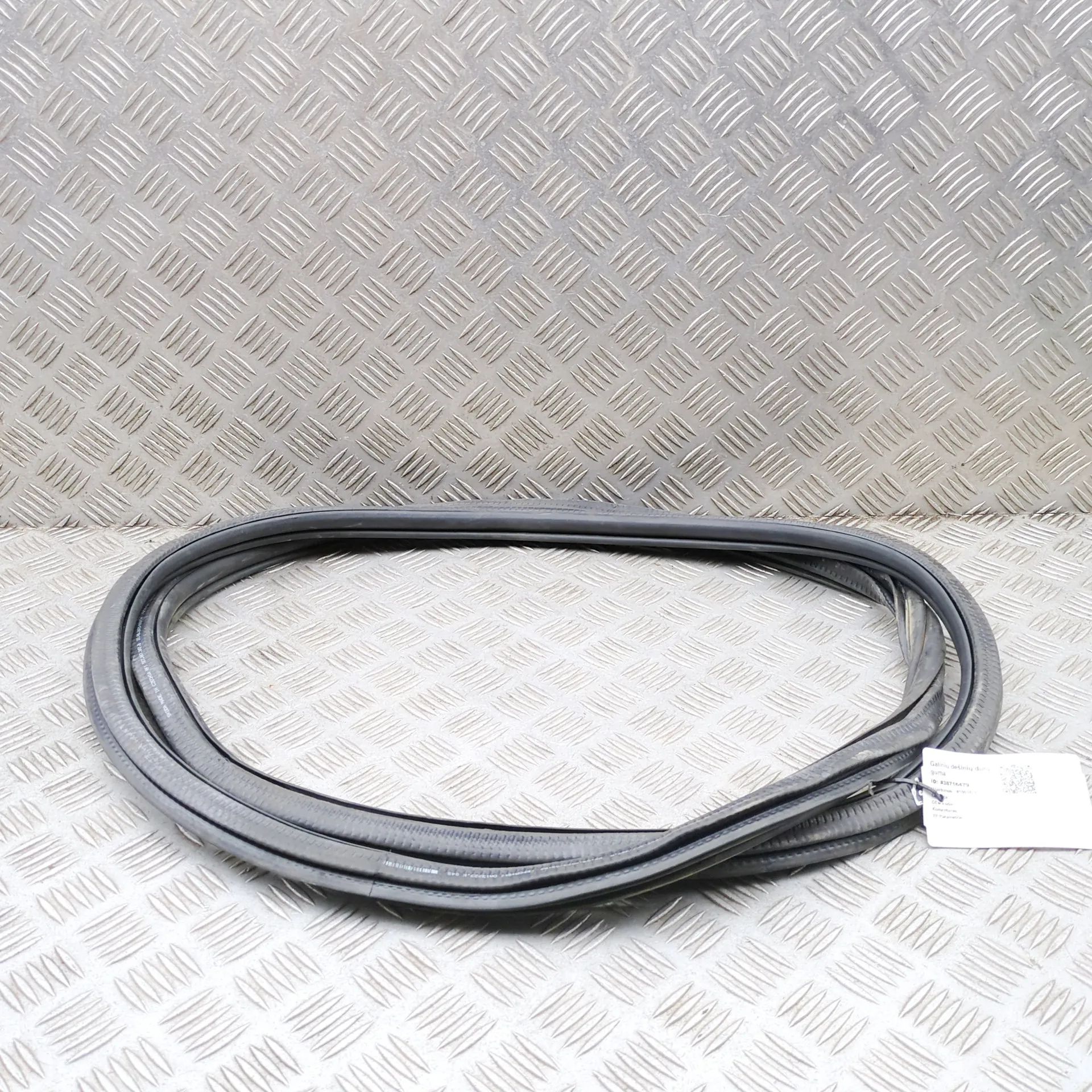 Skoda Octavia Door rubber seal — rear right Door rubber seal — rear right — SKODA OCTAVIA (...