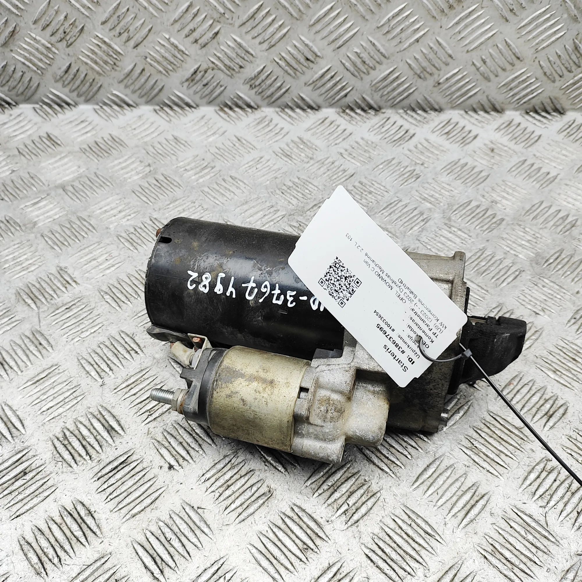 Opel Movano (C) Starter Motor Starter motor — OPEL MOVANO (C Van U9) (2023-.....