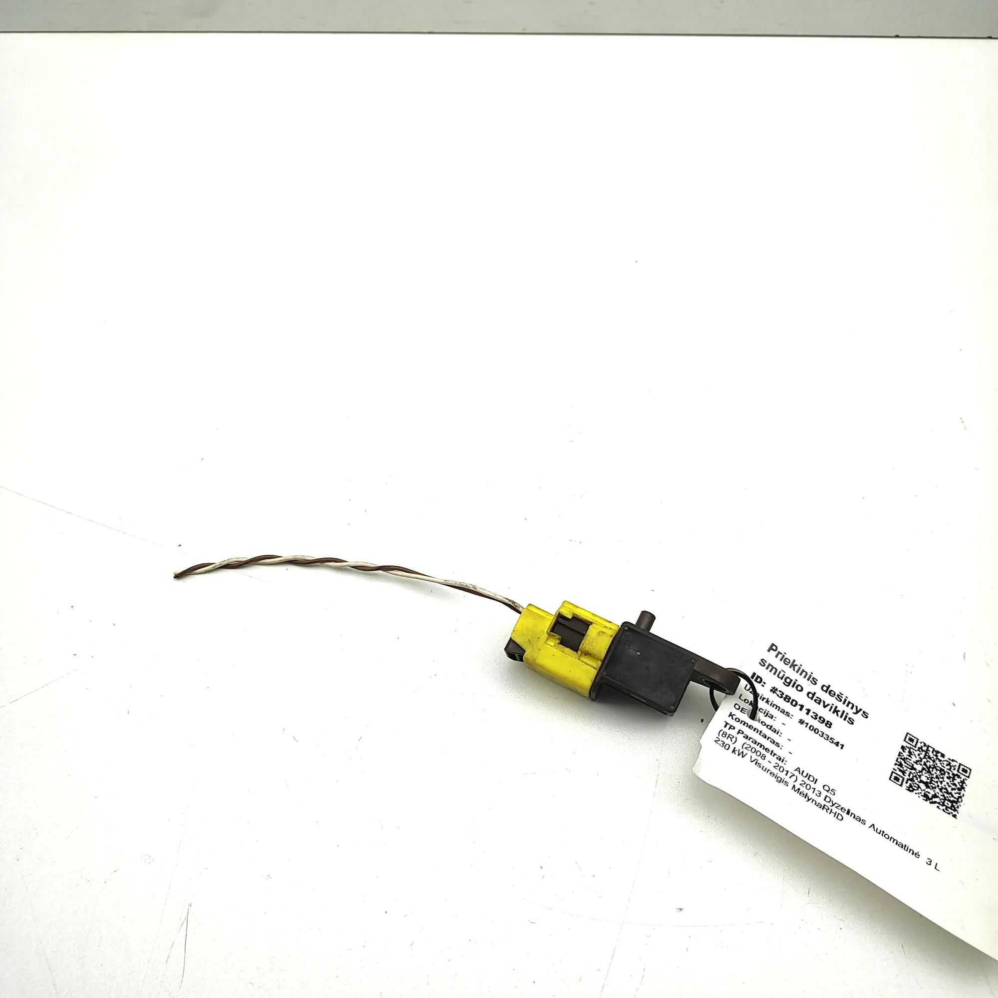 Audi Q5 (8R) Impact sensor — front right Impact sensor — front right — AUDI Q5 (8R) (200...