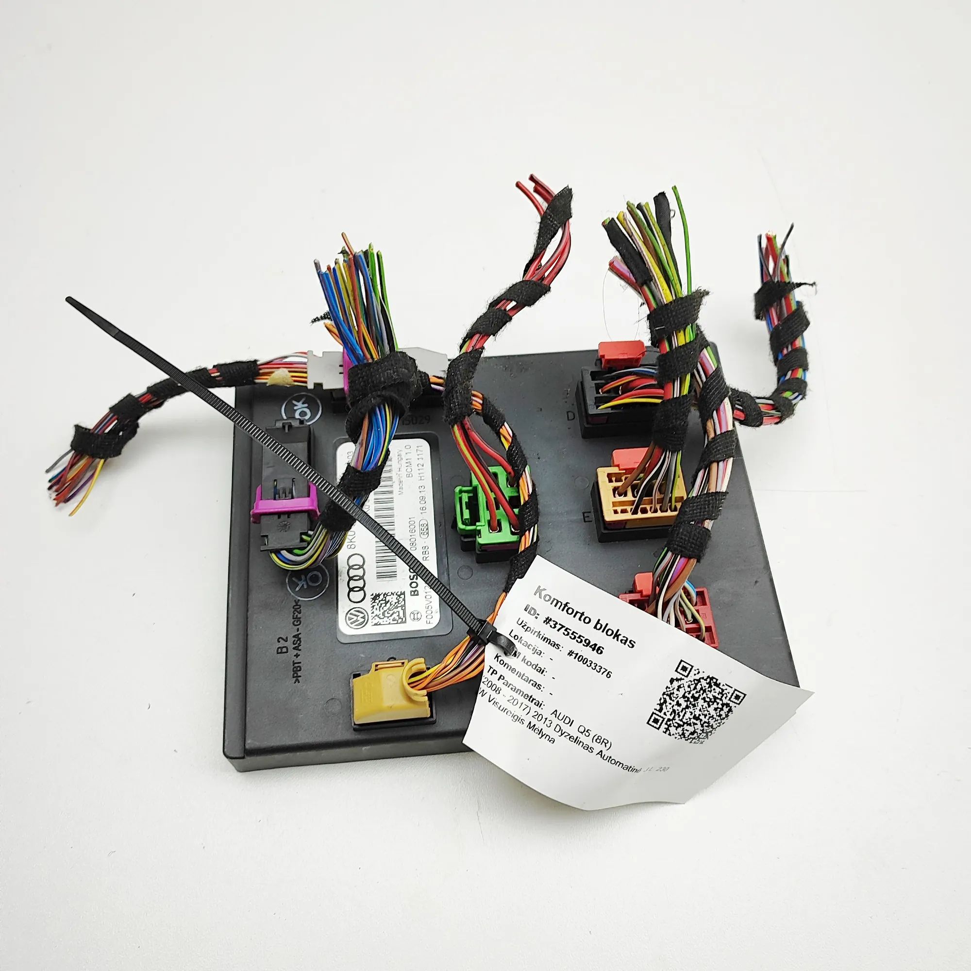 Audi Q5 (8R) Comfort Control Unit Comfort Control Unit — AUDI Q5 (8R) (2008-2017)...