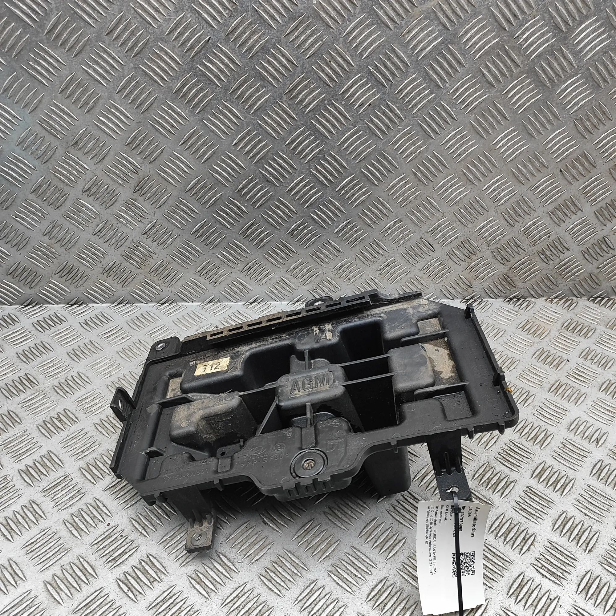 Hyundai Santa Fe Battery tray Battery tray — HYUNDAI SANTA (FÉ III DM) (2012-...