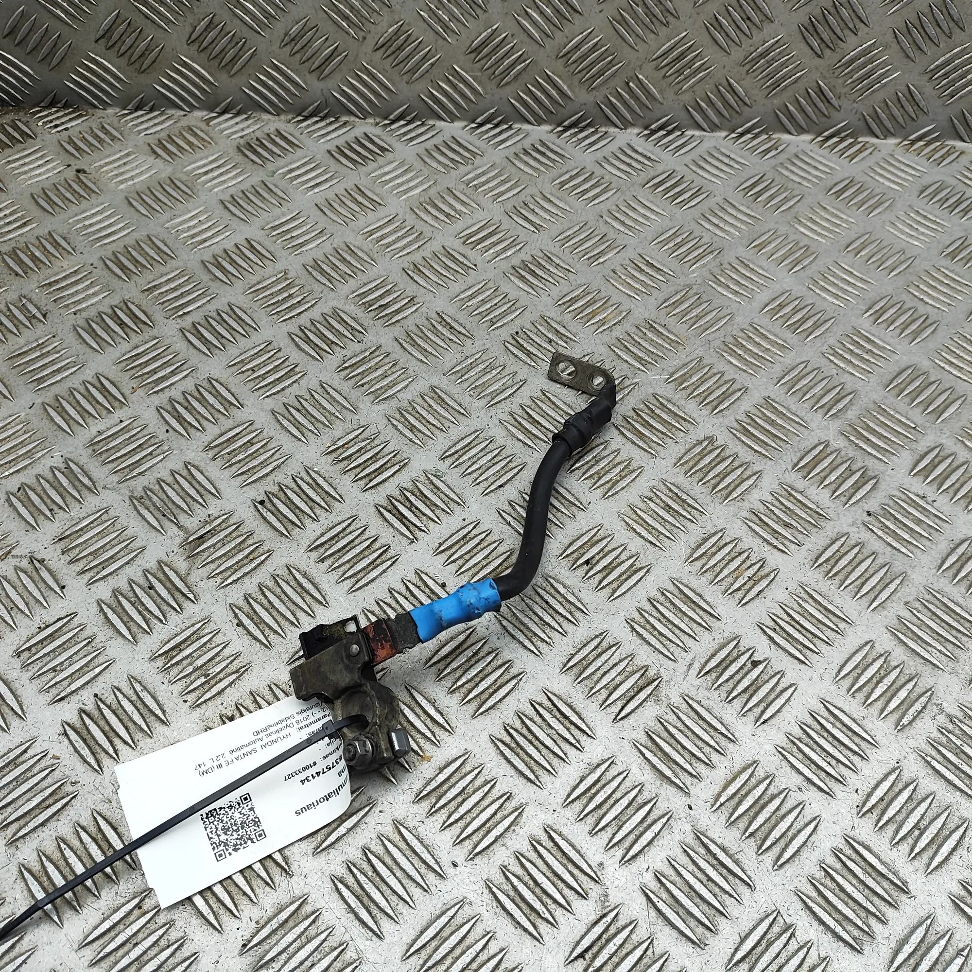 Hyundai Santa Fe Battery Cable Ends Battery Cable Ends — HYUNDAI SANTA (FÉ III DM) ...