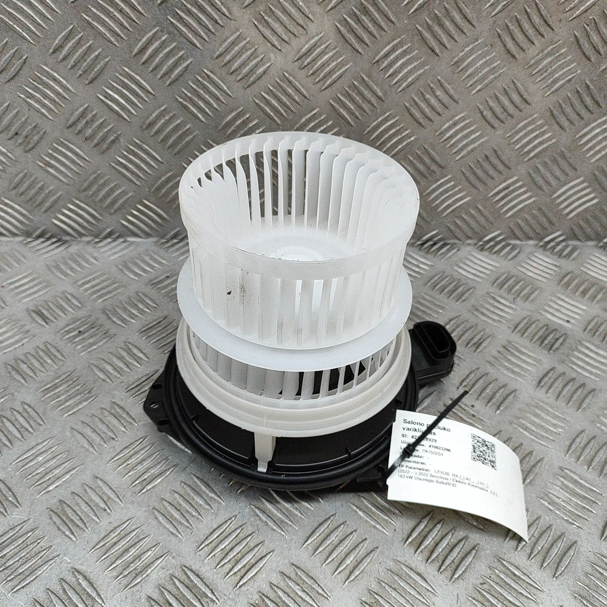 Lexus RX Heater Blower Fan Heater Blower Fan — LEXUS RX (_LA1_, _LH1_) (20...