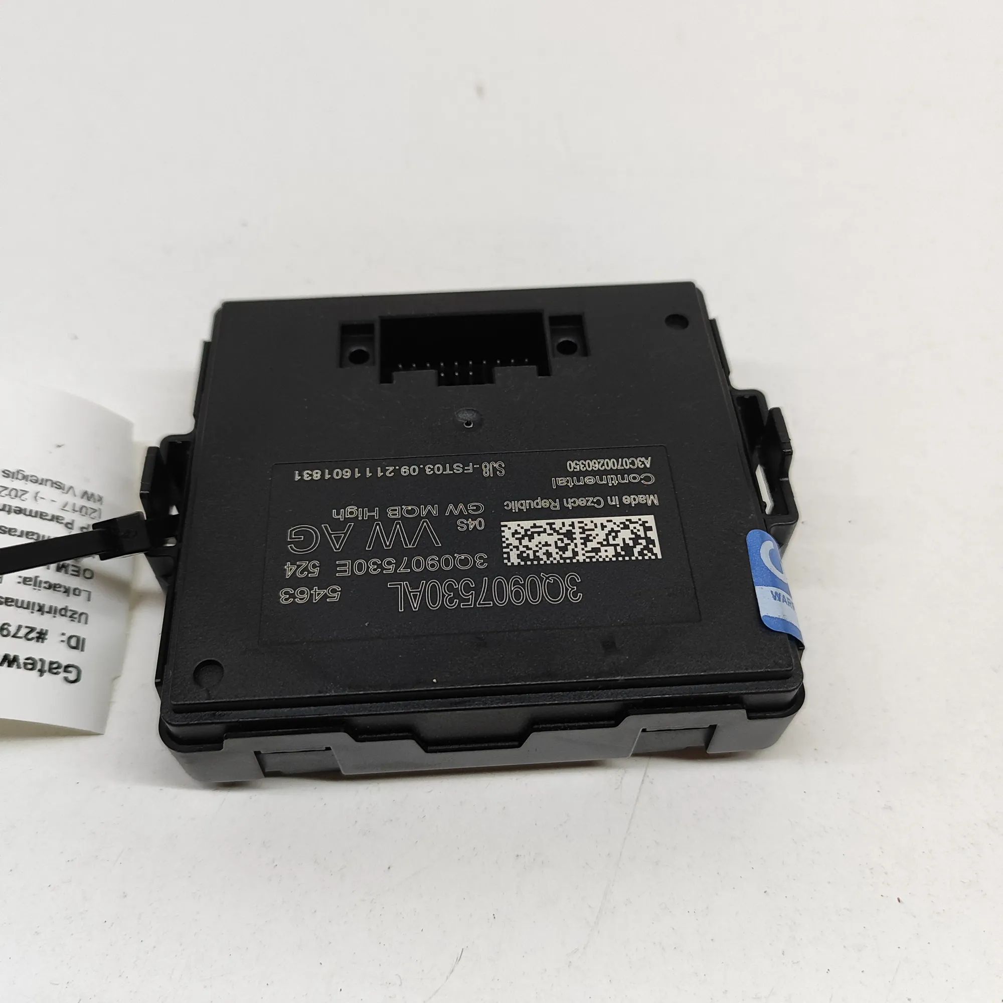 Skoda Karoq Gateway Control Unit Gateway Control Unit — SKODA KAROQ (NU7) (2017-...