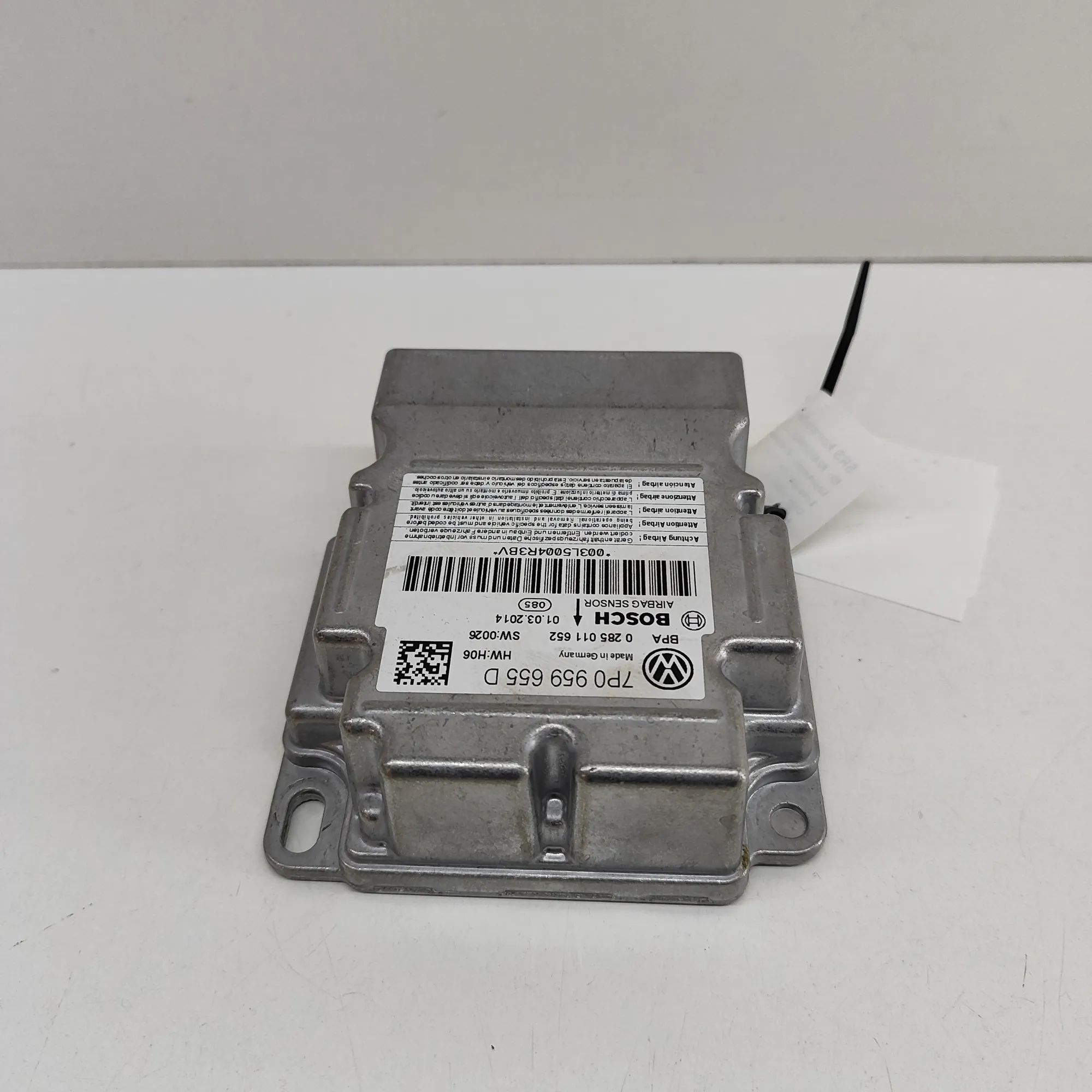 Porsche Cayenne SRS Control Unit SRS Control Unit — PORSCHE CAYENNE (92A) (2010-...