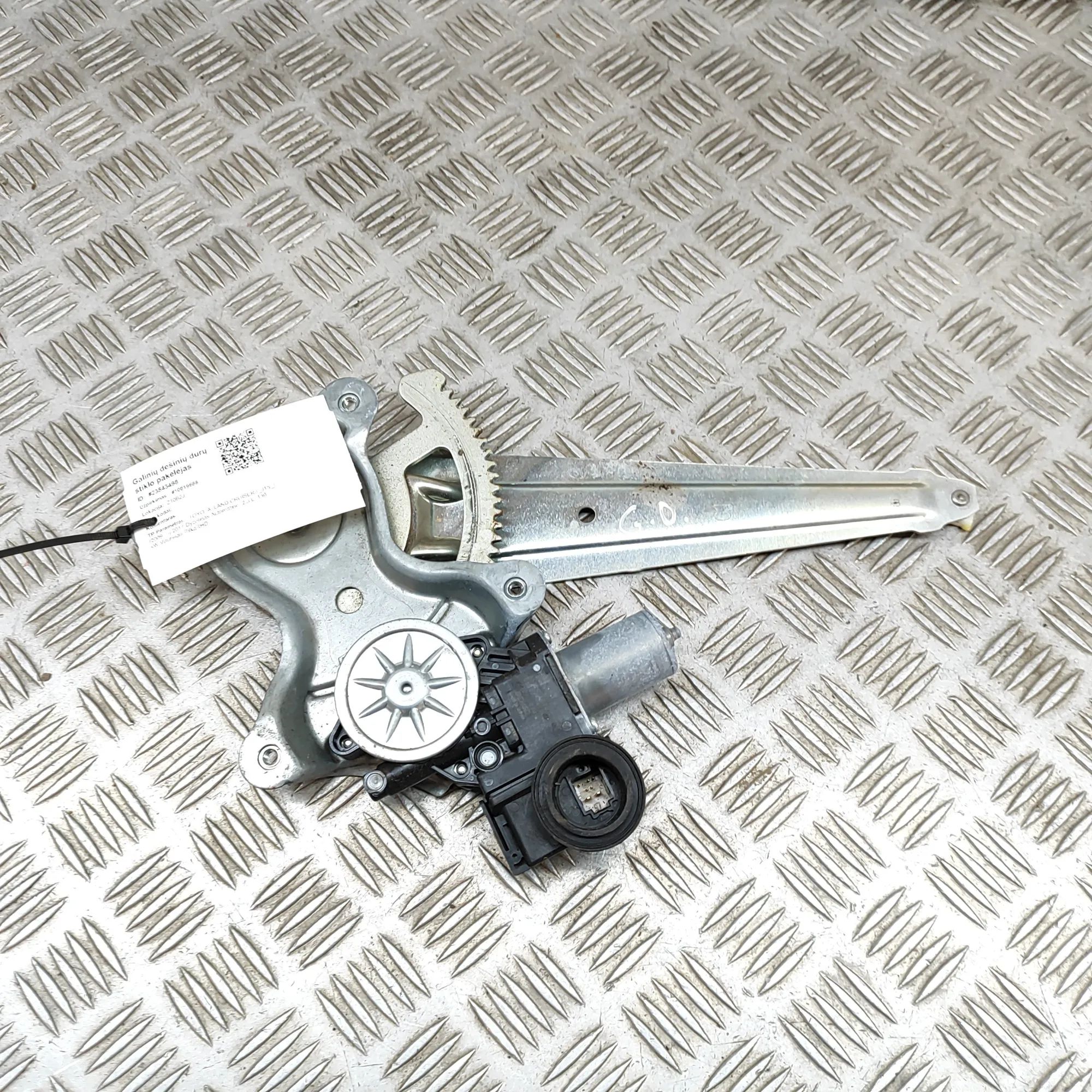 Toyota Land Cruiser 150 Rear Right Door Window Regulator Rear Right Door Window Regulator — TOYOTA LAND ...