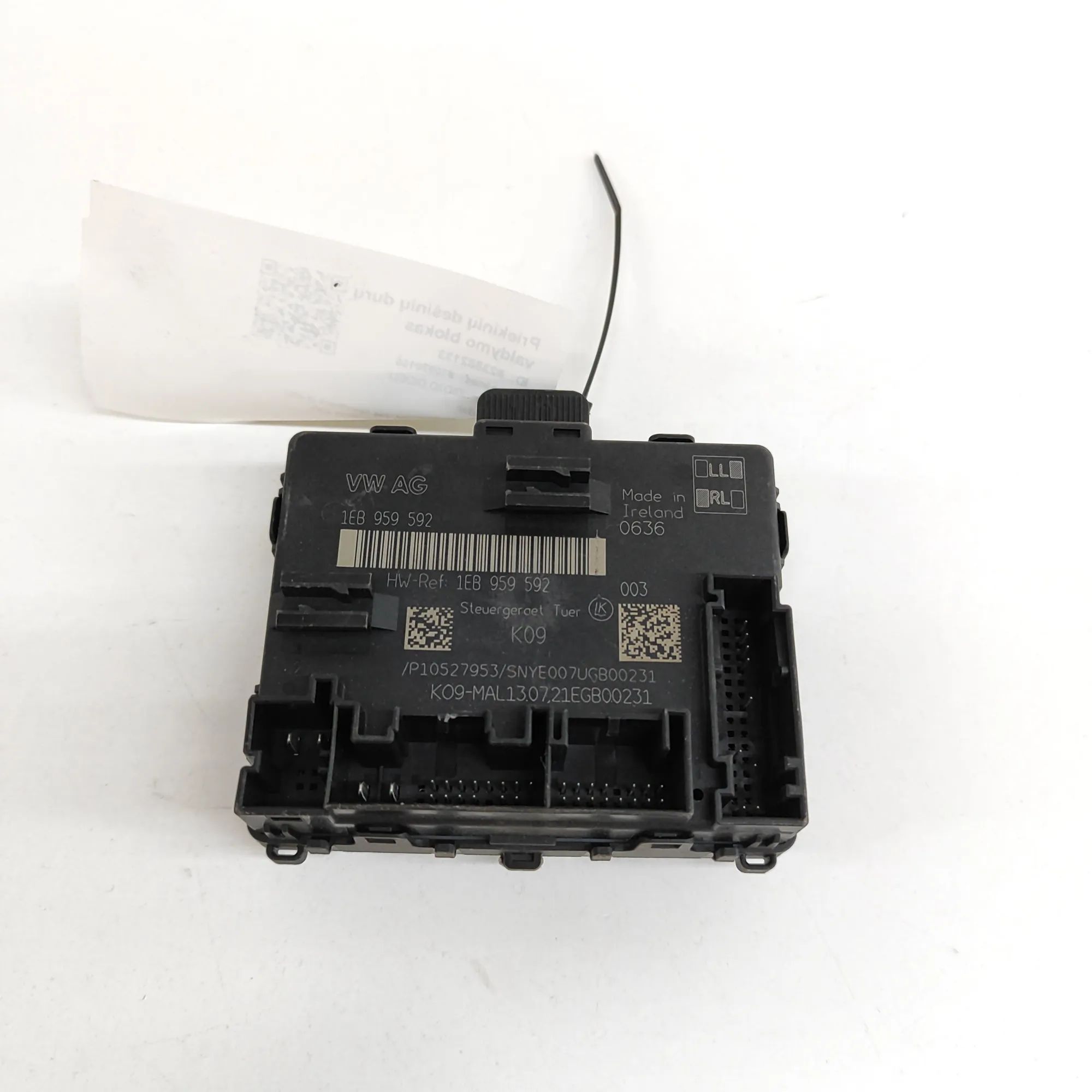 Audi Q4 e-tron Door control unit — front right Door control unit — front right — AUDI Q4 (Spor...