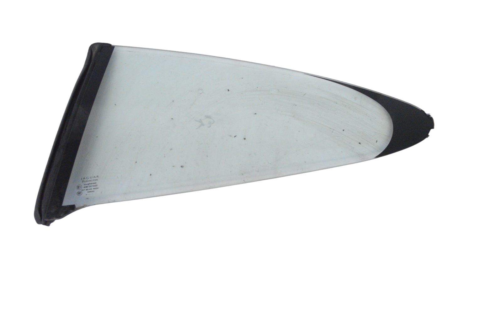 Jaguar XK Rear Left Quarter Window Rear Left Quarter Window — JAGUAR XK (Coupe X15...