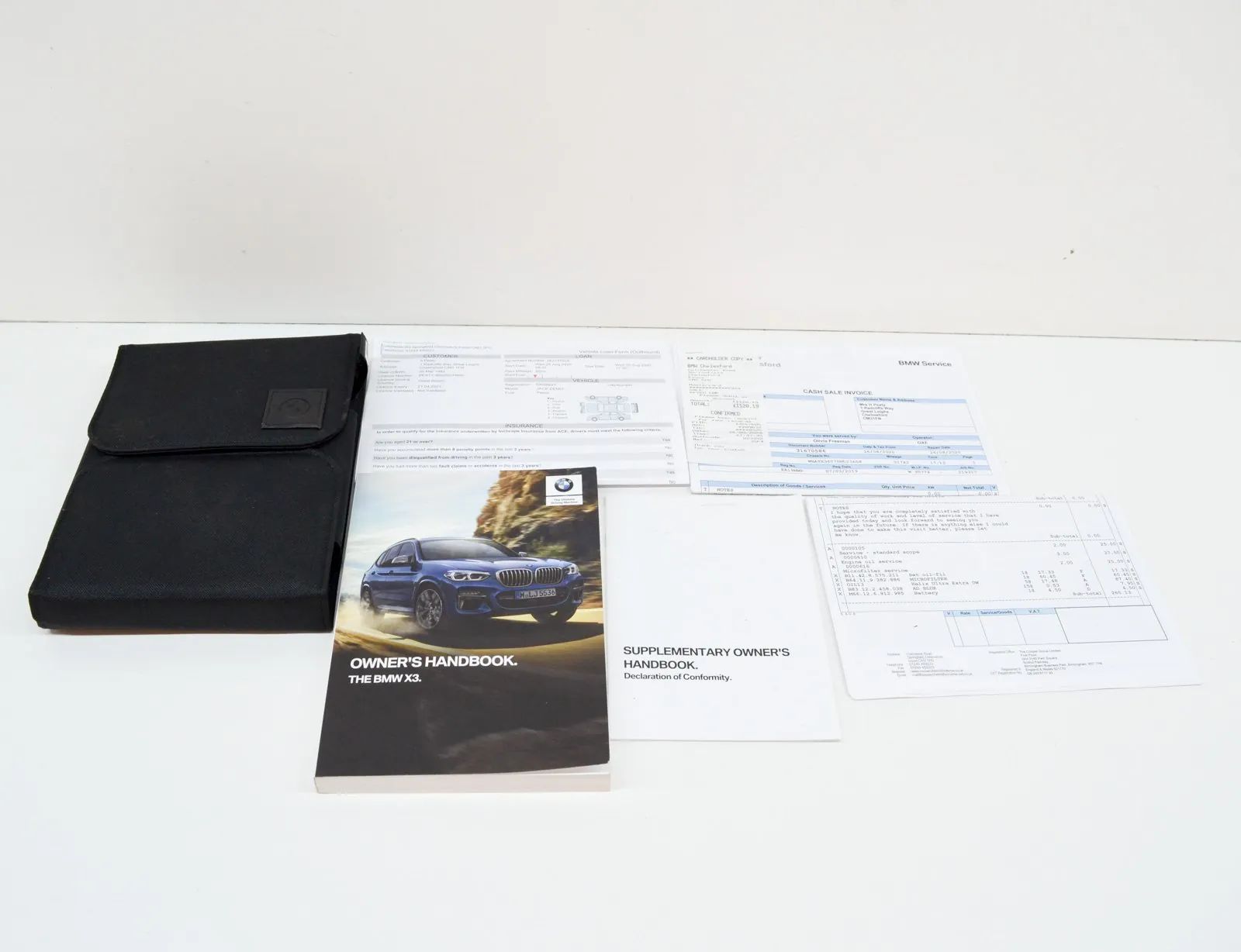 BMW X3 / iX3 (G01) Service book Service book — BMW X3 (G01, F97) (2017-...) — 2...