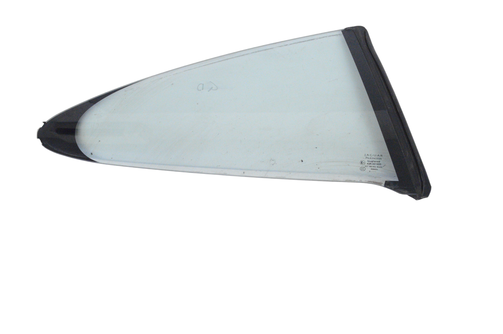 Jaguar XK Rear Right Quarter Window Rear Right Quarter Window — JAGUAR XK (Coupe X1...