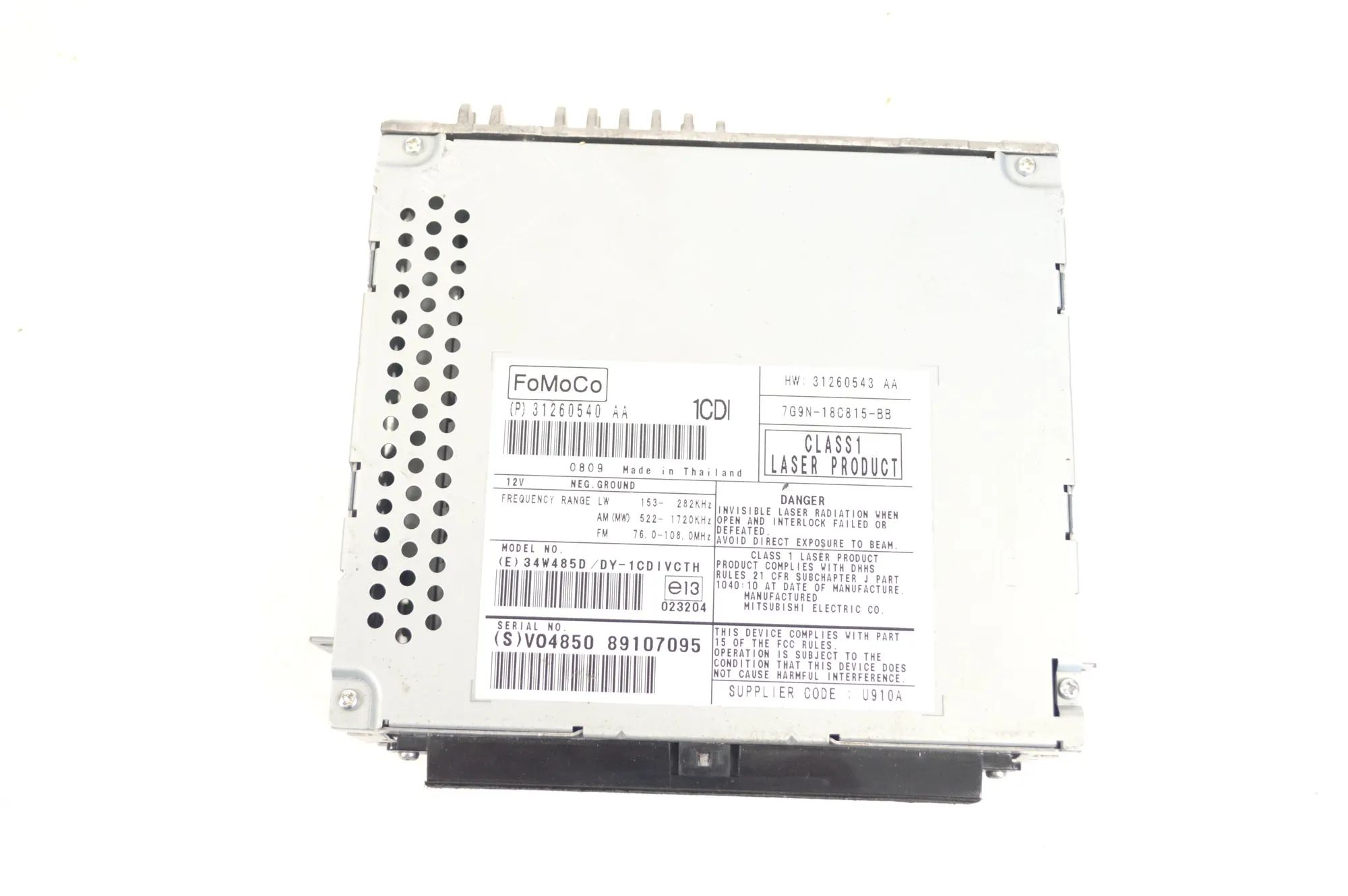 Volvo XC60 Navigation Control Unit Navigation Control Unit — VOLVO XC60 (2008-2017...