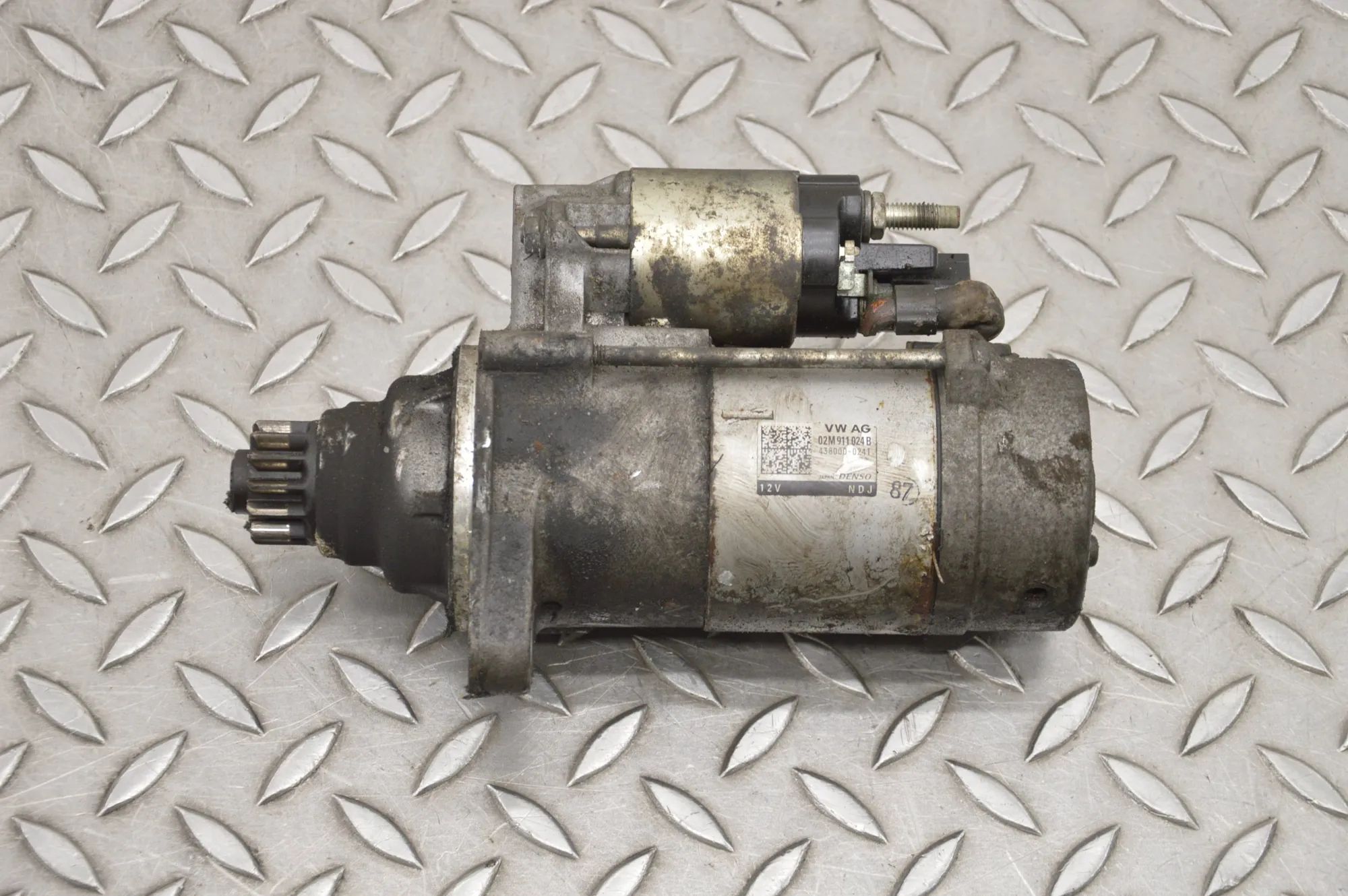 Volkswagen Golf 7 Starter Motor Starter motor — VW GOLF (VII 5G1, BQ1, BE1, BE2...