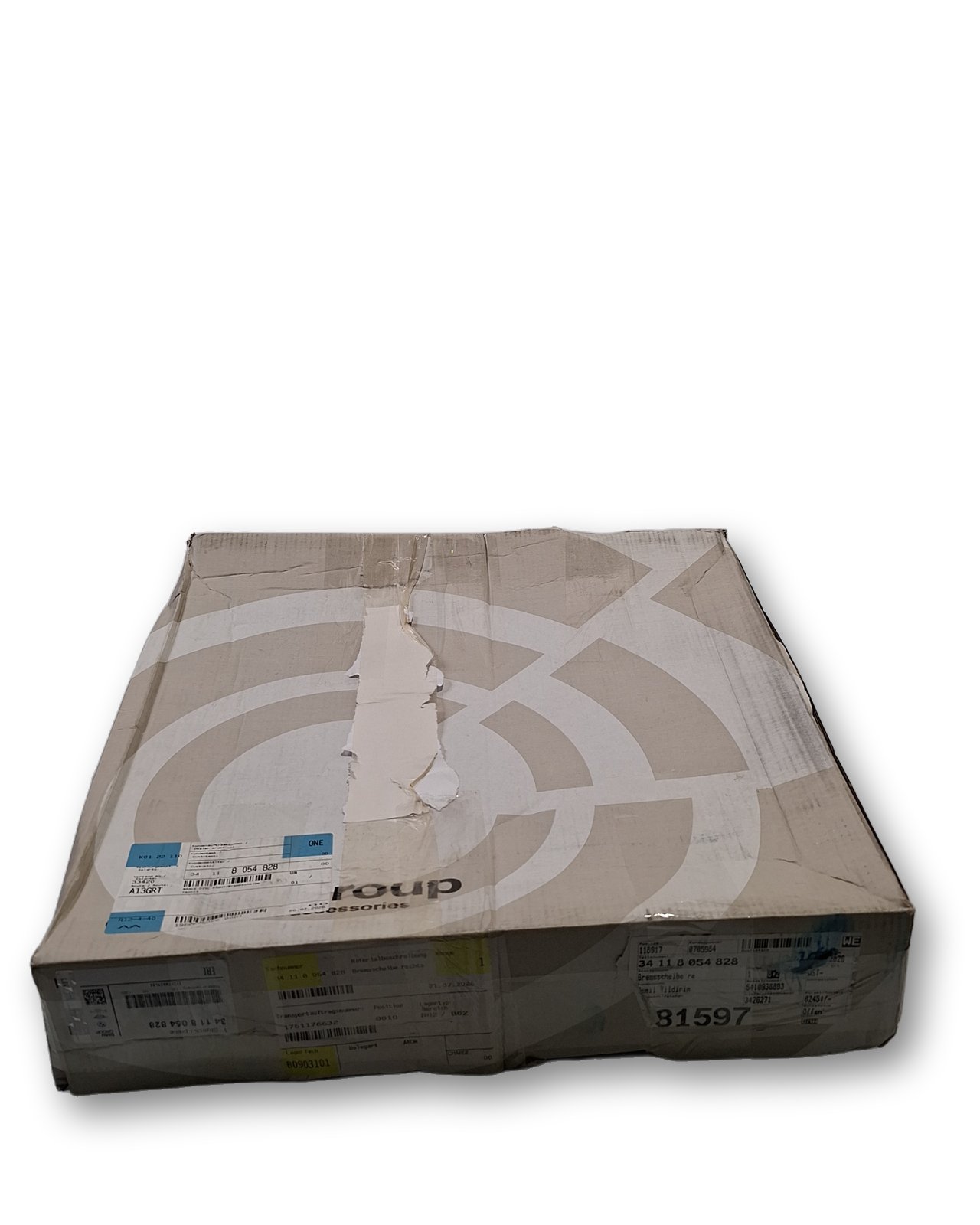 BMW X3 (G45) Rear brake disc Rear brake disc — BMW X3 M F97 — 34118054828,80...