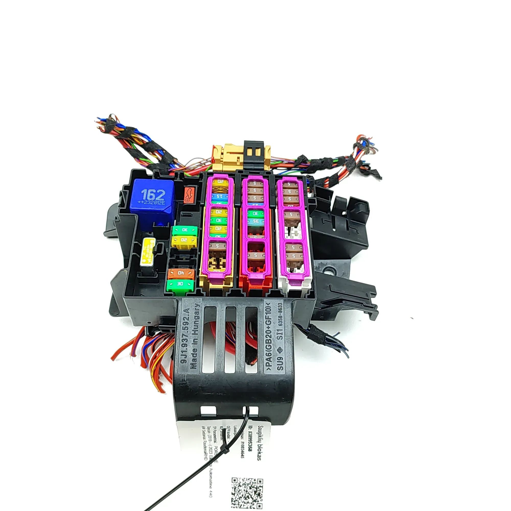 Porsche Taycan Fuse Box Module Fuse Box Module — PORSCHE TAYCAN (9J) (2019-PRE...