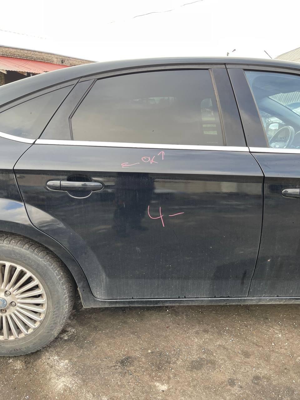 Ford Mondeo Door — rear right Door — rear right — FORD MONDEO Mk IV (BA7) (20...