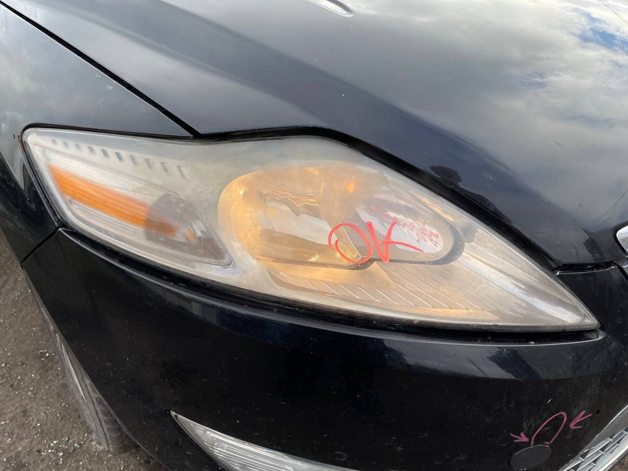 Ford Mondeo Right headlight Right headlight — FORD MONDEO Mk IV (BA7) (2007...