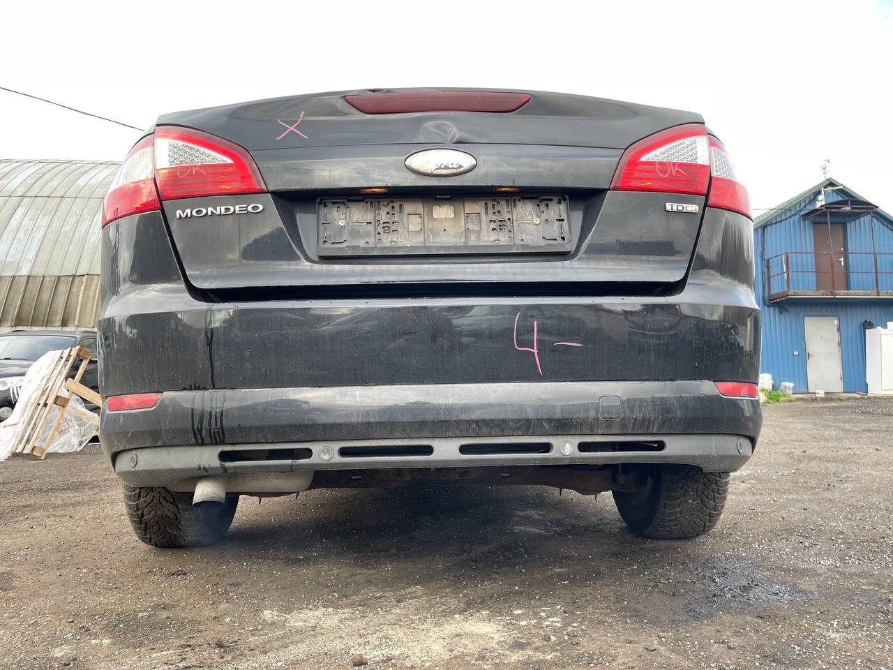 Ford Mondeo Bumper rear Rear bumper — FORD MONDEO Mk IV (BA7) (2007-201...