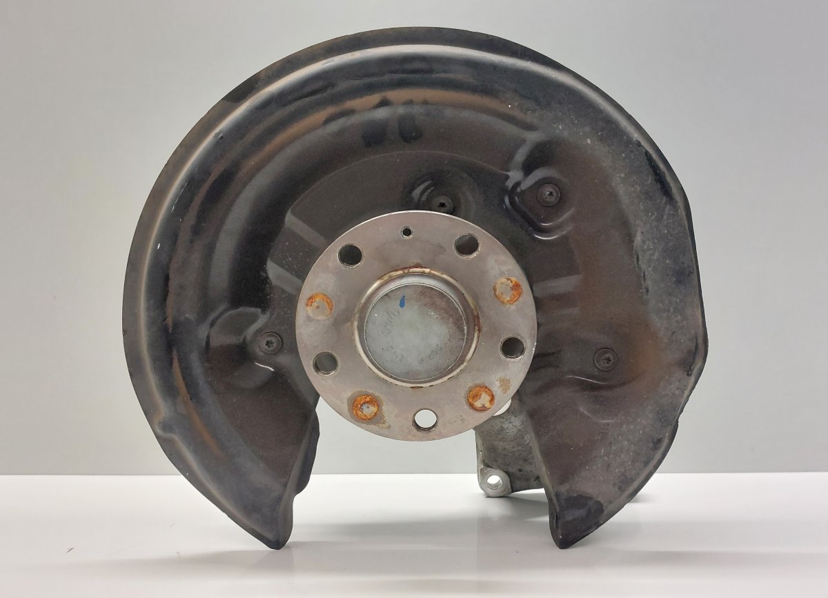 Volkswagen Passat (B7) Wheel bearing housing — rear left Wheel bearing housing — rear left — VW PASSAT B...