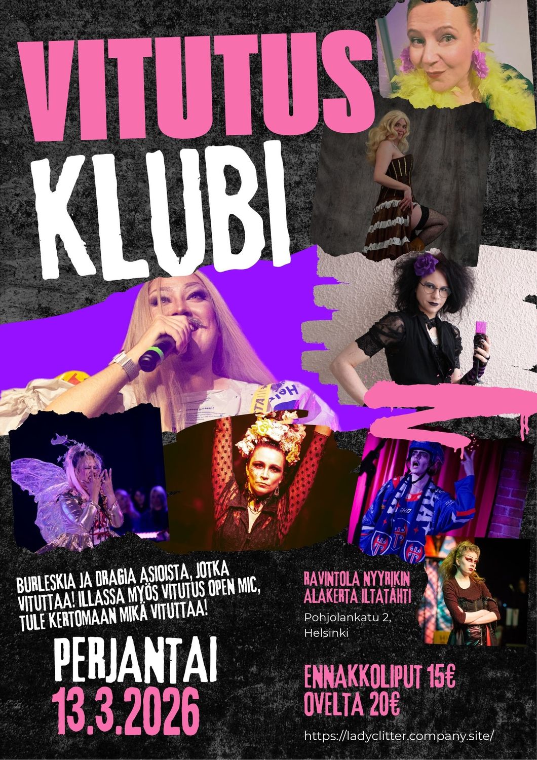 Vitutus Klubi 13.3.2026 klo 19