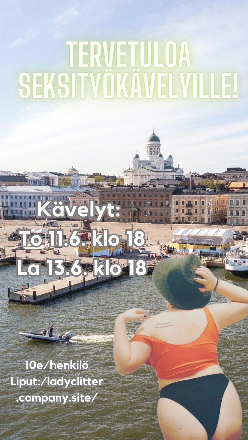 Seksityökävely la 13.6. klo 18