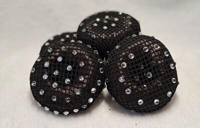 Rhinestone buns