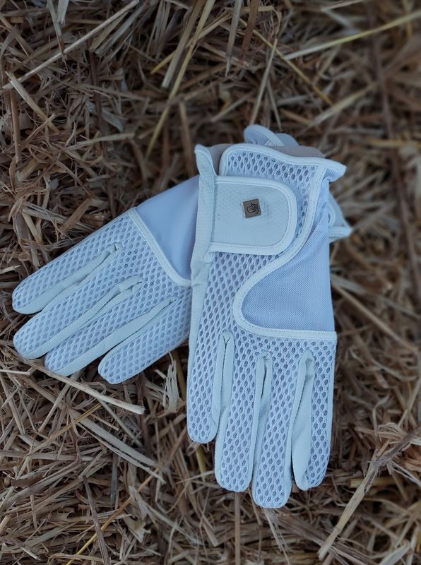 MbF Mesh summer gloves white