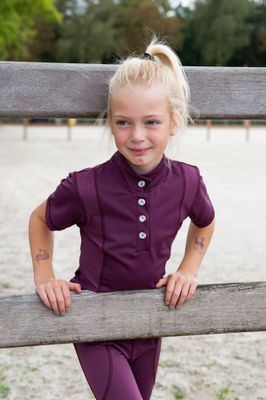 MbF Mesh Air short Plum