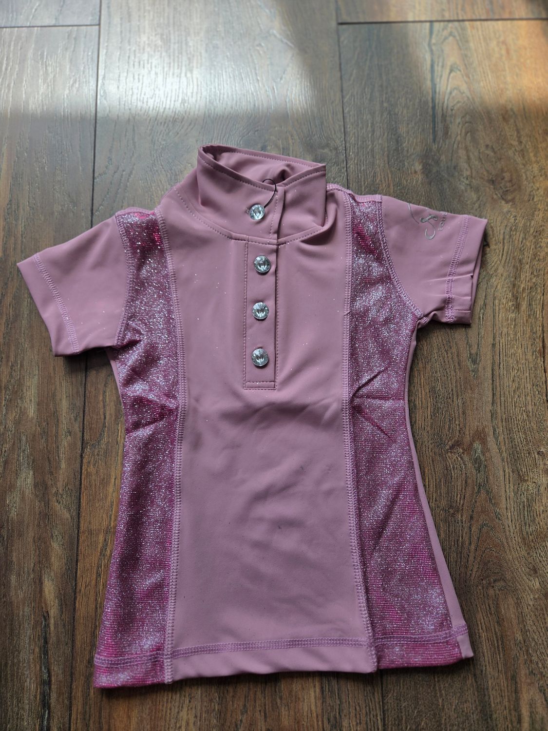 MbF Sparkle mesh shortsleeve