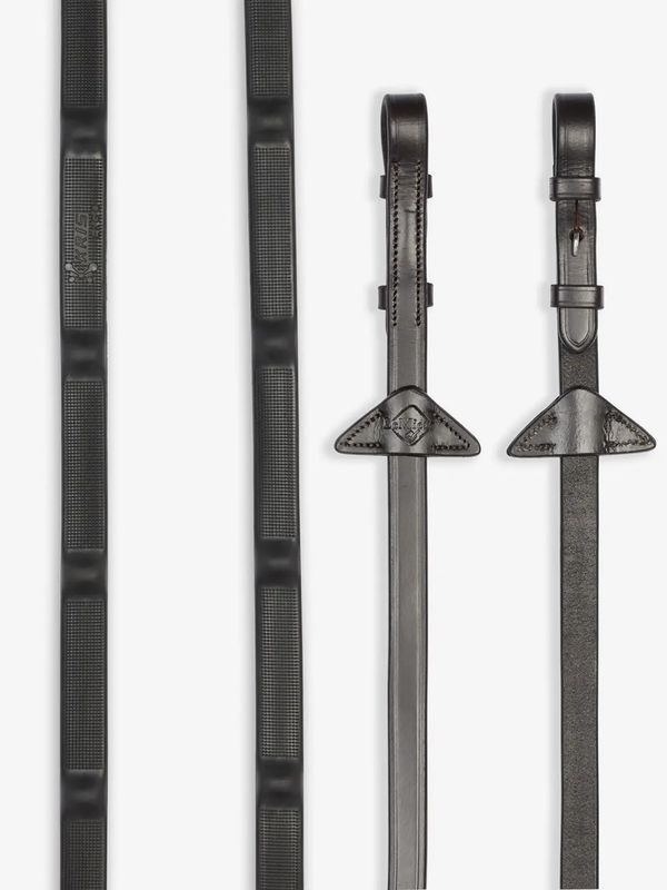 Ergo grip soft rubber reins