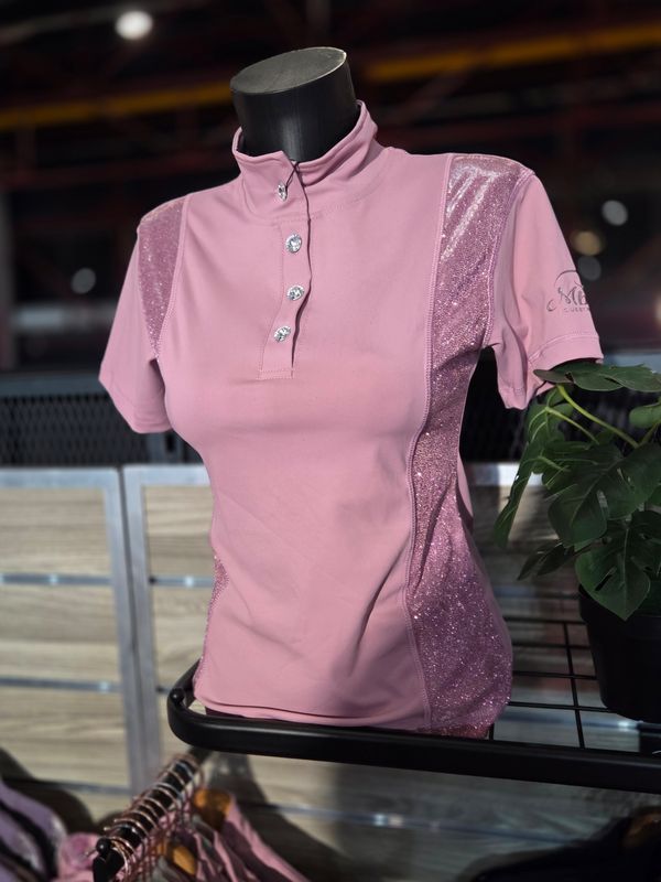 MbF Sparkle mesh shortsleeve