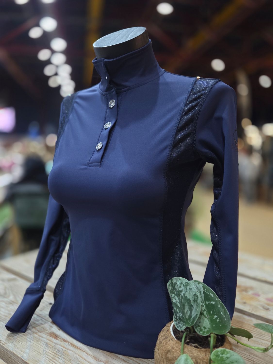 MbF Sparkle mesh longsleeve