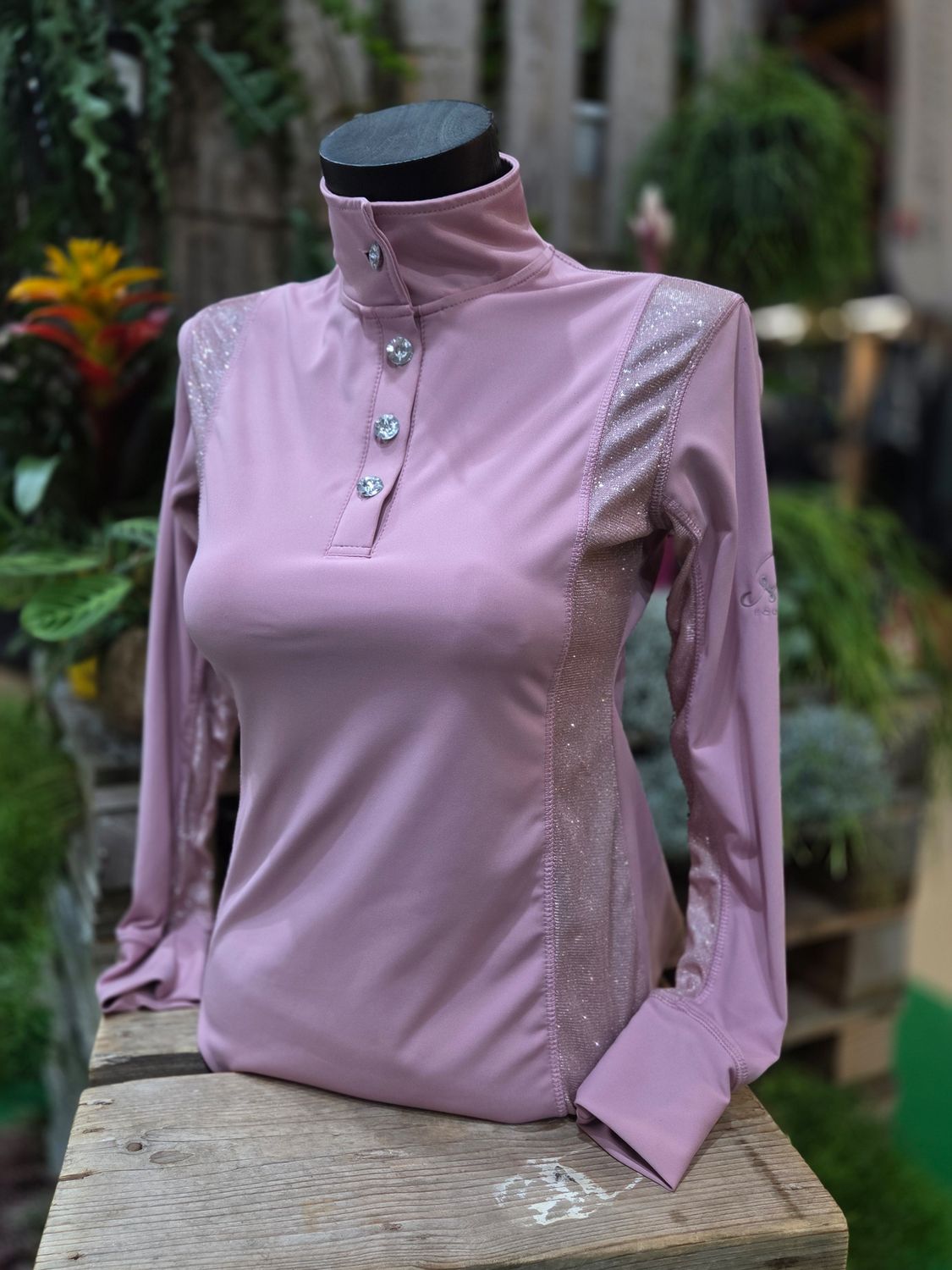 MbF Sparkle mesh longsleeve