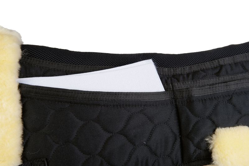 Zadelonderlegger correctie Lamsvel