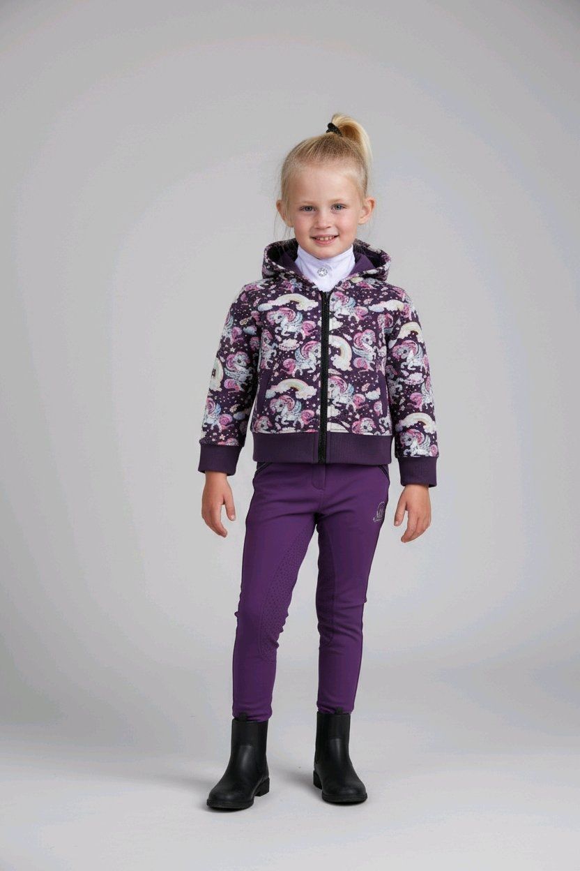 MbF Unicorn vest paars