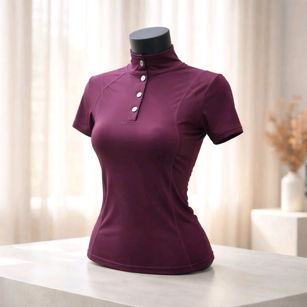 MbF Mesh Air short Plum