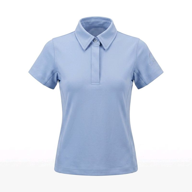 MbF Mesh shortsleeve lichtblauw 