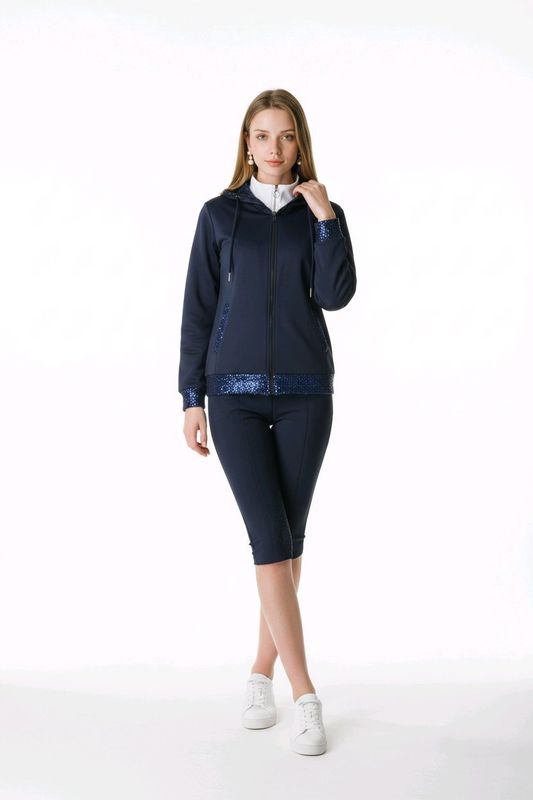 MbF Glitter vest navy 