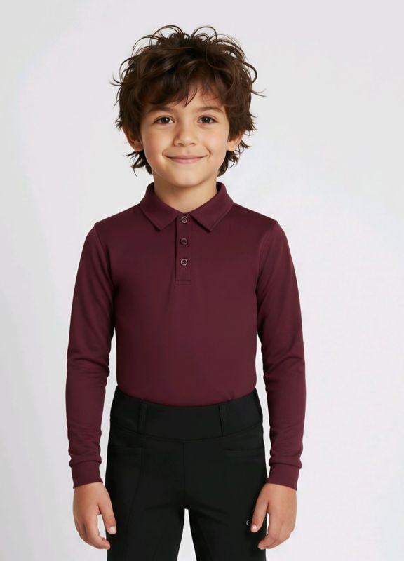 MbF Mesh longsleeve plum