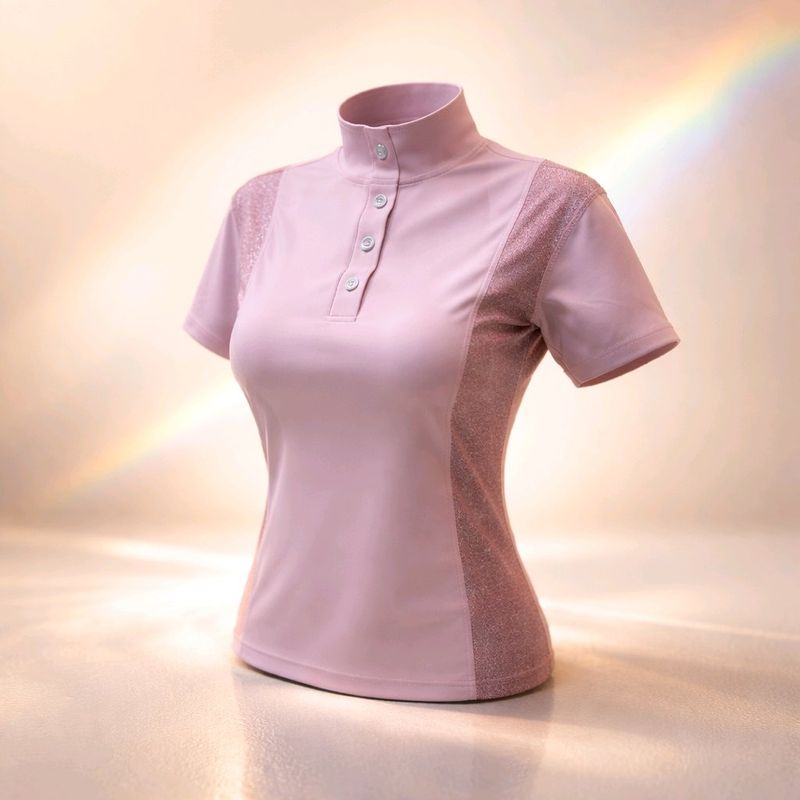 MbF Sparkle mesh shortsleeve Dusty 